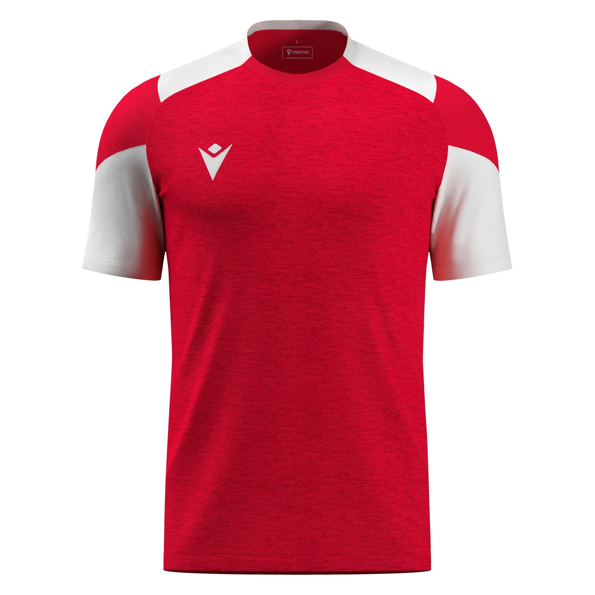 Macron Golem shirt - rood/wit, foto 2 van 6