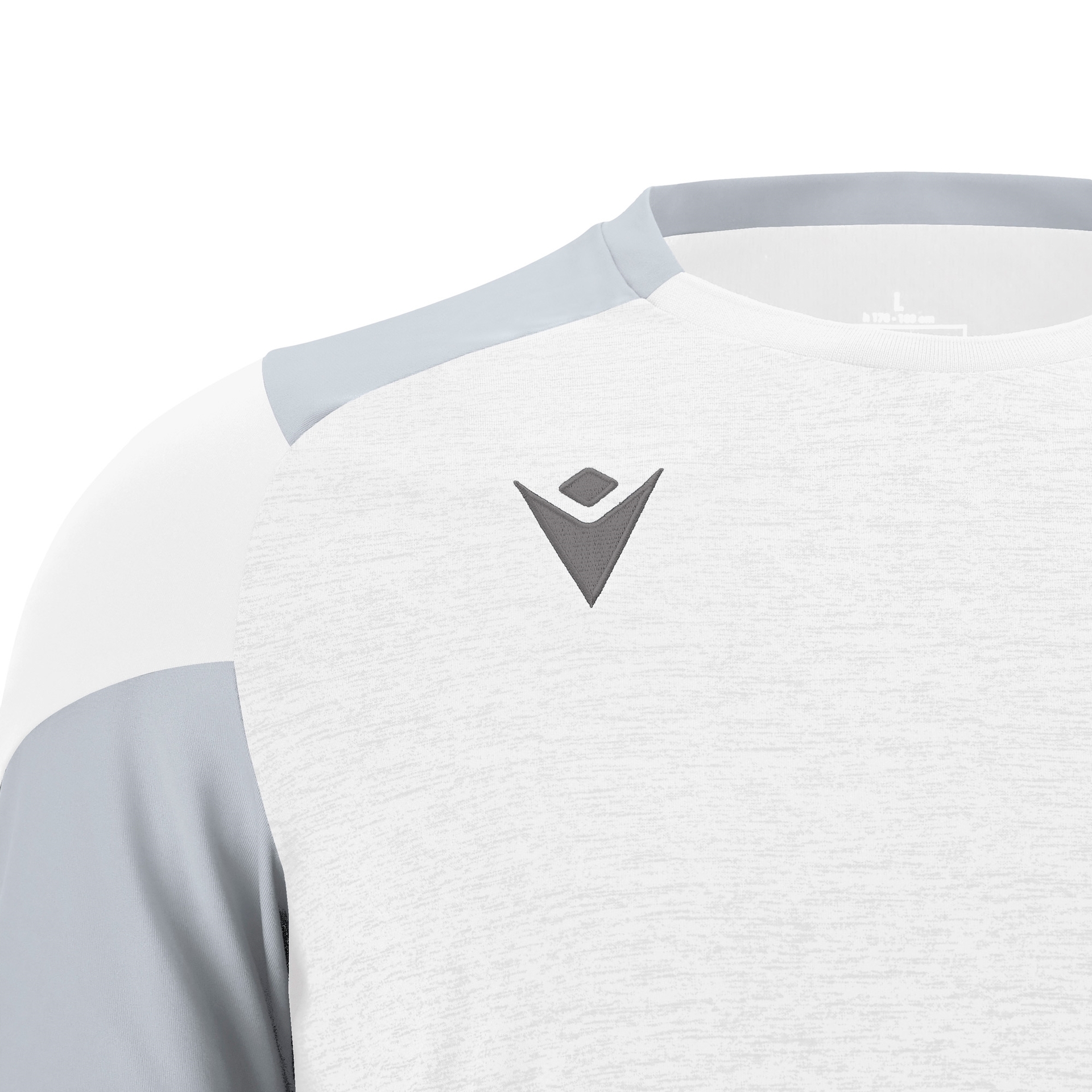 Macron Golem shirt - wit/zilver, foto 4 van 6