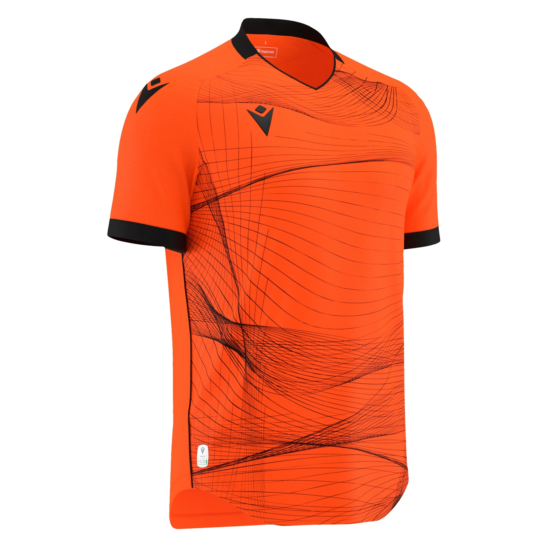 Macron Wyvern shirt - oranje/zwart, foto 2 van 6