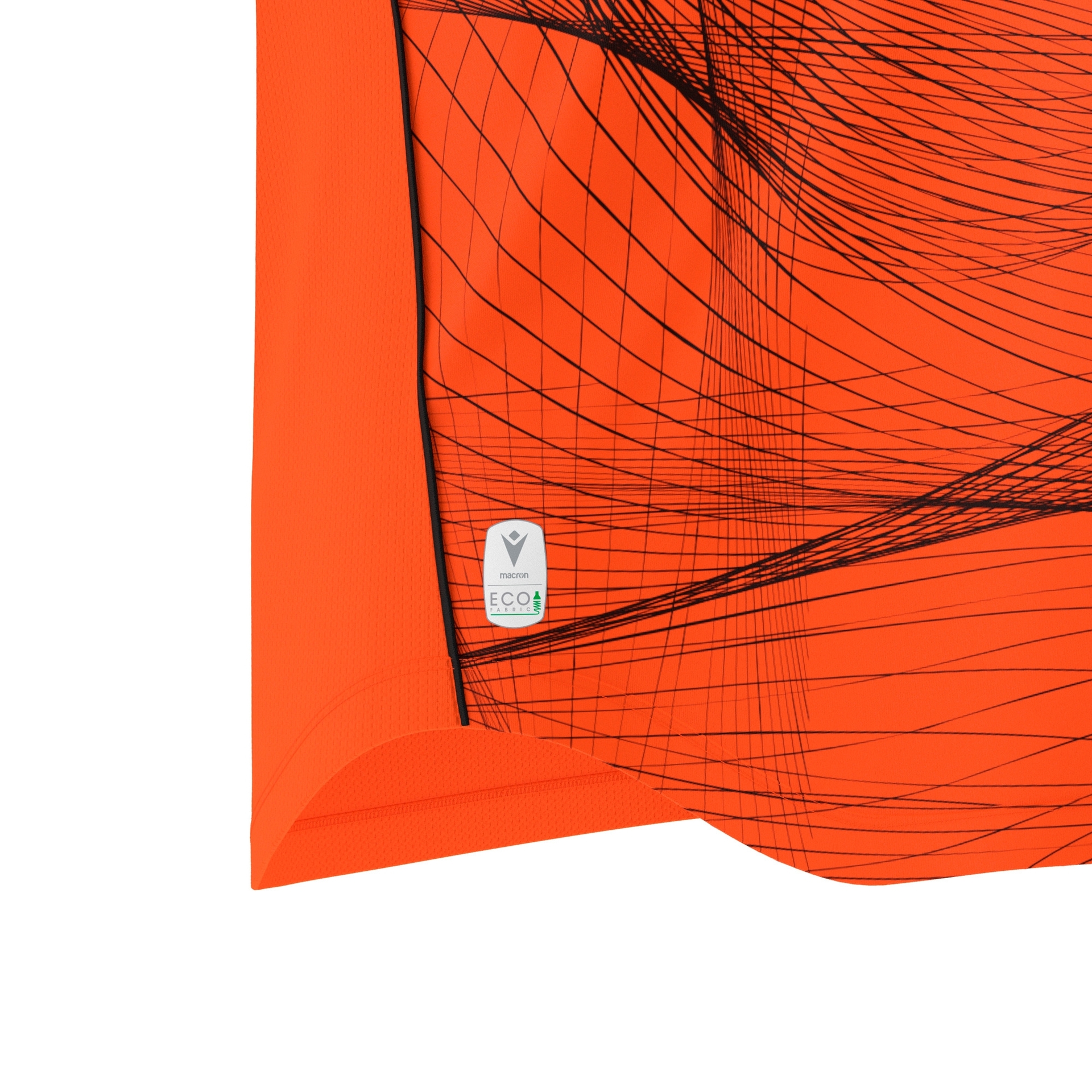 Macron Wyvern shirt - oranje/zwart, foto 6 van 6