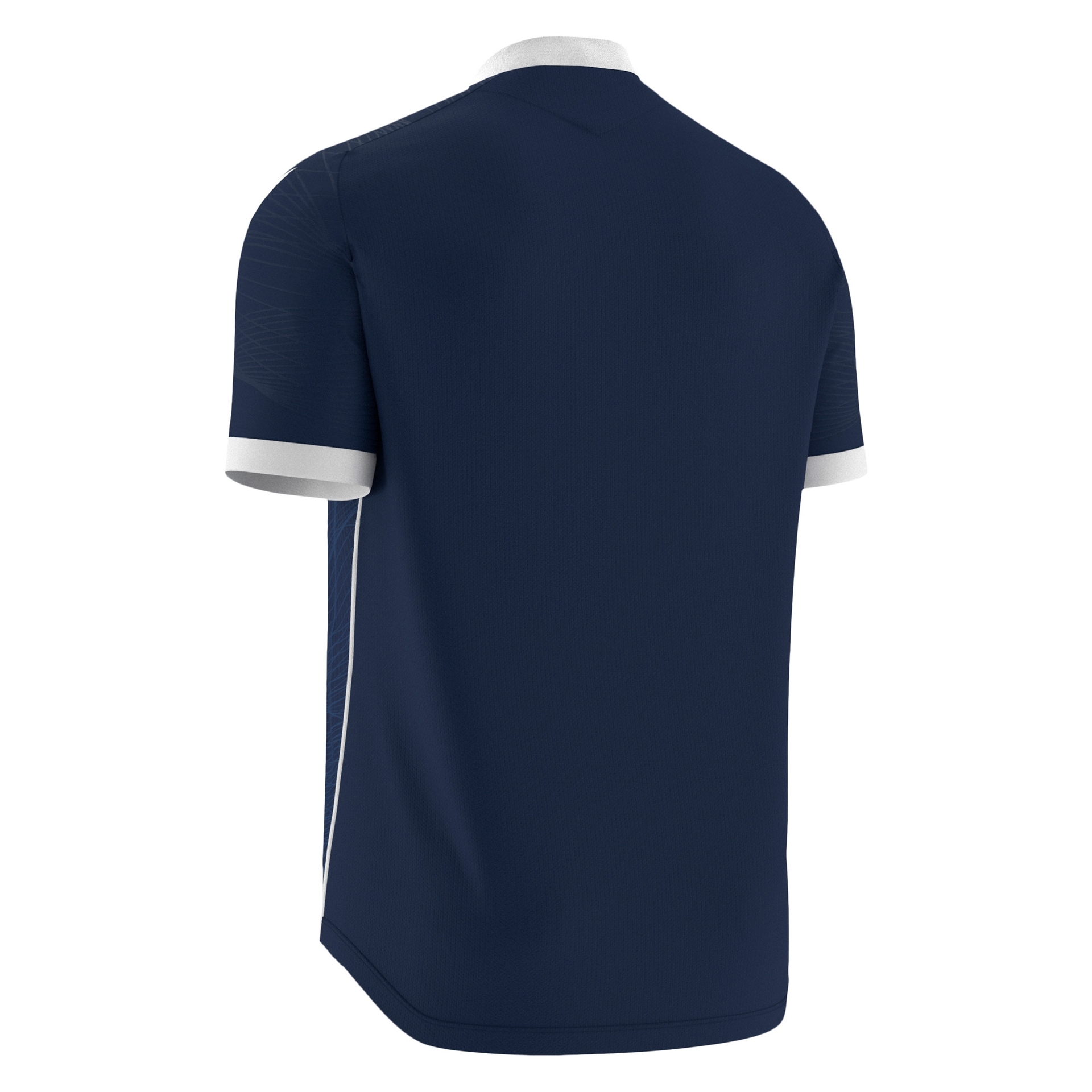 Macron Wyvern shirt - navy/wit, foto 3 van 6