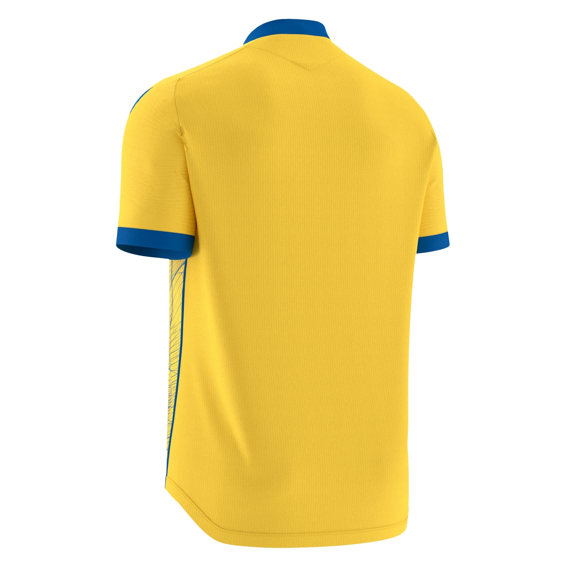 Macron Wyvern shirt - geel/blauw, foto 3 van 6