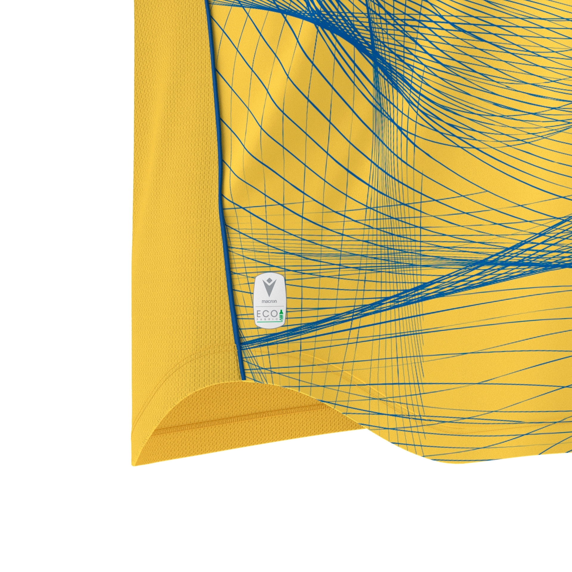 Macron Wyvern shirt - geel/blauw, foto 6 van 6