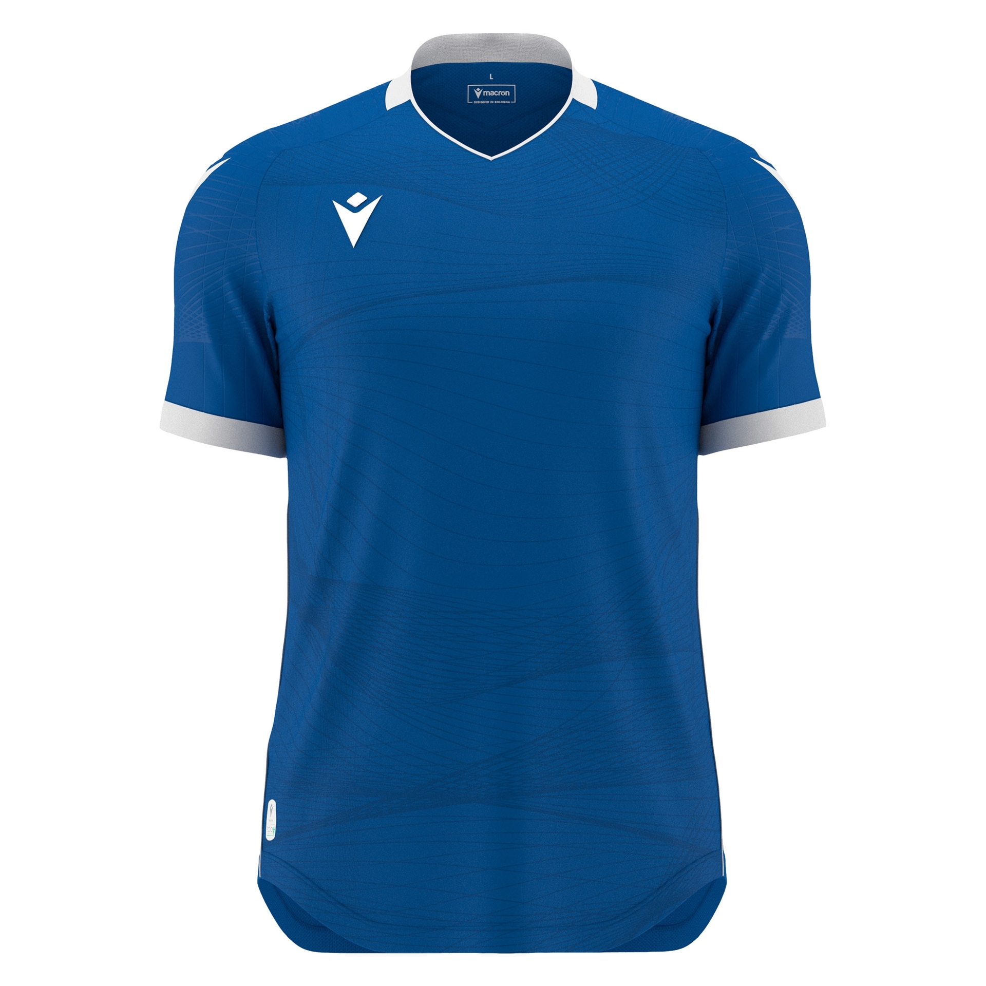 Macron Wyvern shirt - blauw/wit