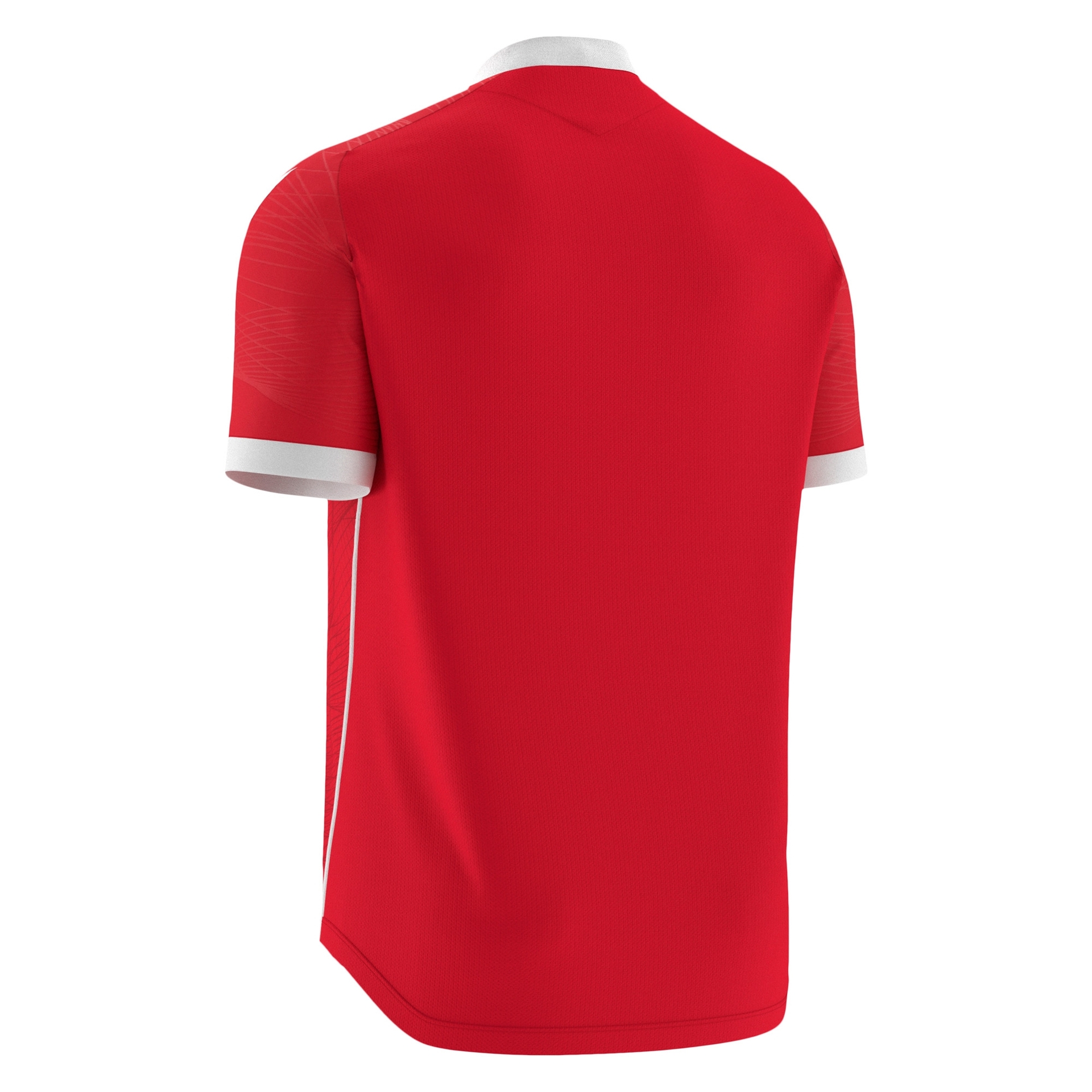 Macron Wyvern shirt - rood/wit, foto 3 van 6