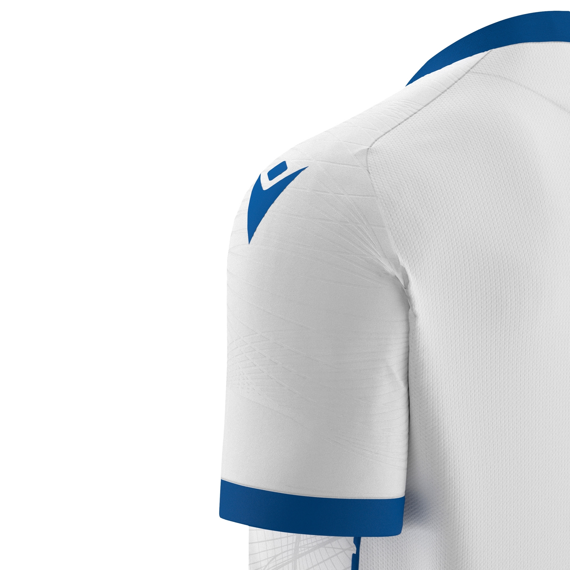 Macron Wyvern shirt - wit/blauw, foto 5 van 6