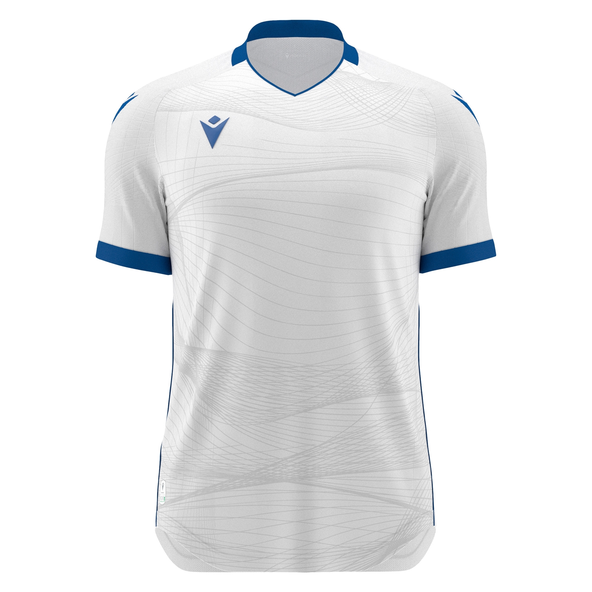 Macron Wyvern shirt - wit/blauw