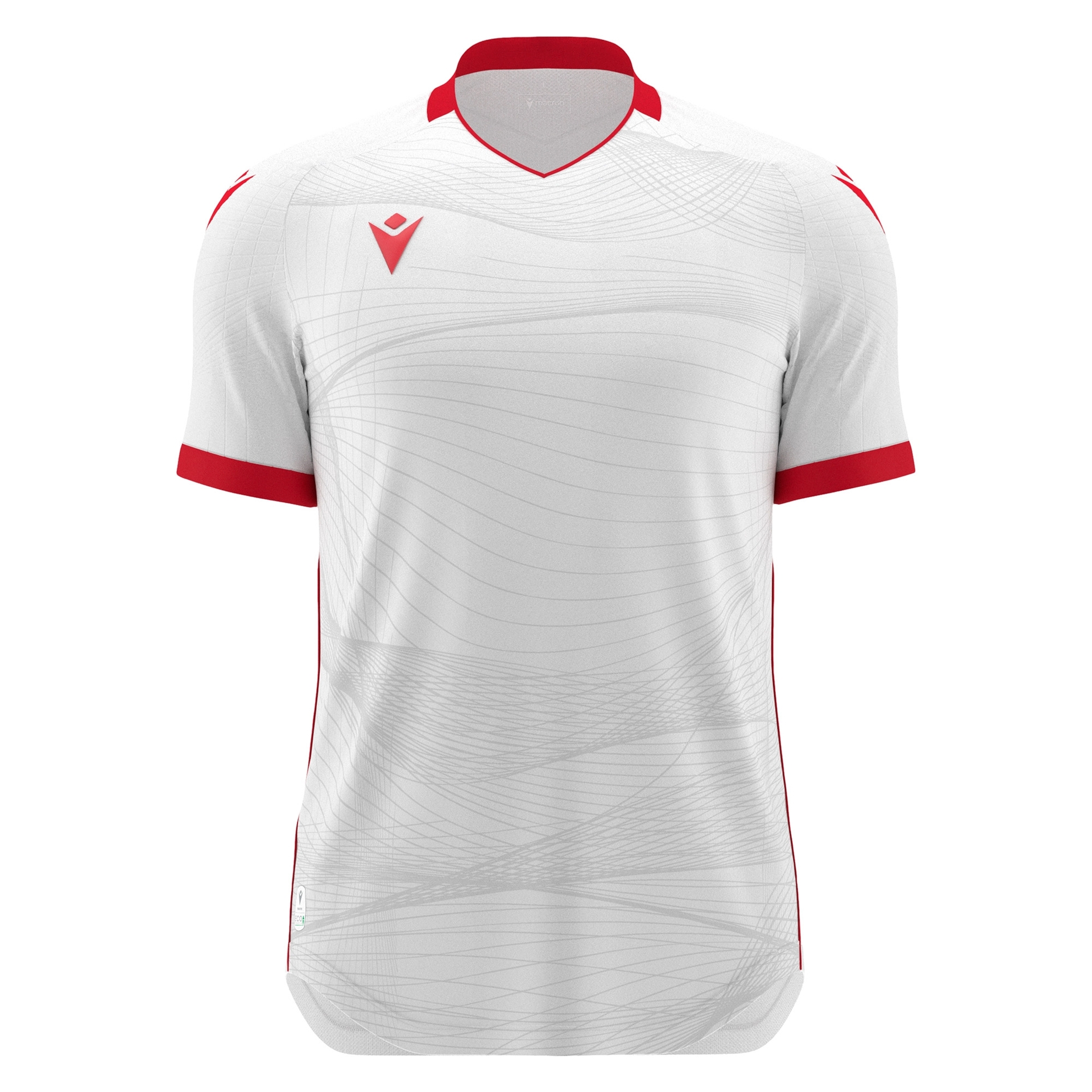 Macron Wyvern shirt - wit/rood