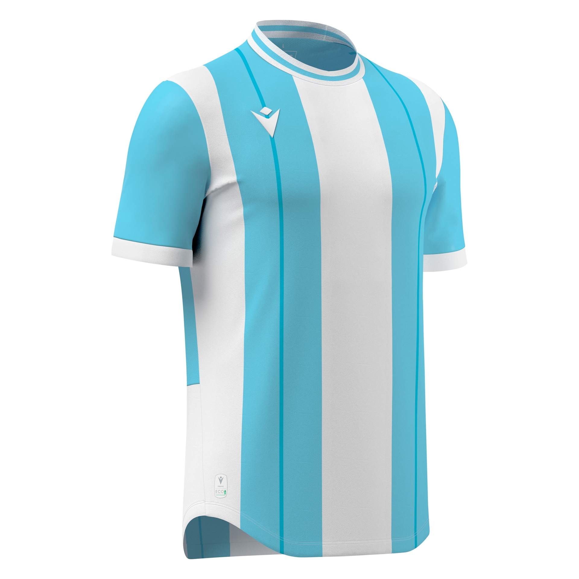 Macron Propus shirt - celeste/wit, foto 2 van 6