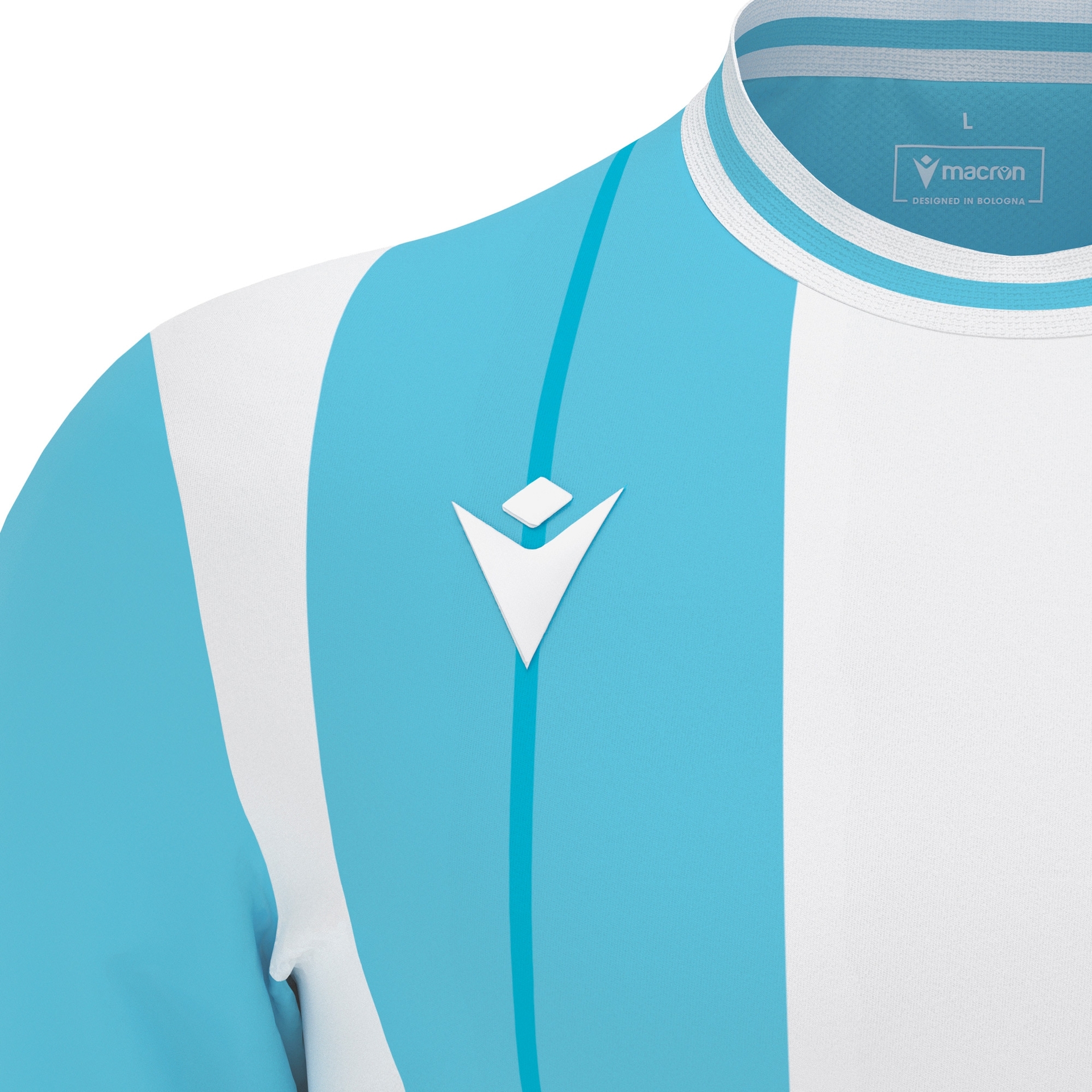 Macron Propus shirt - celeste/wit, foto 3 van 6