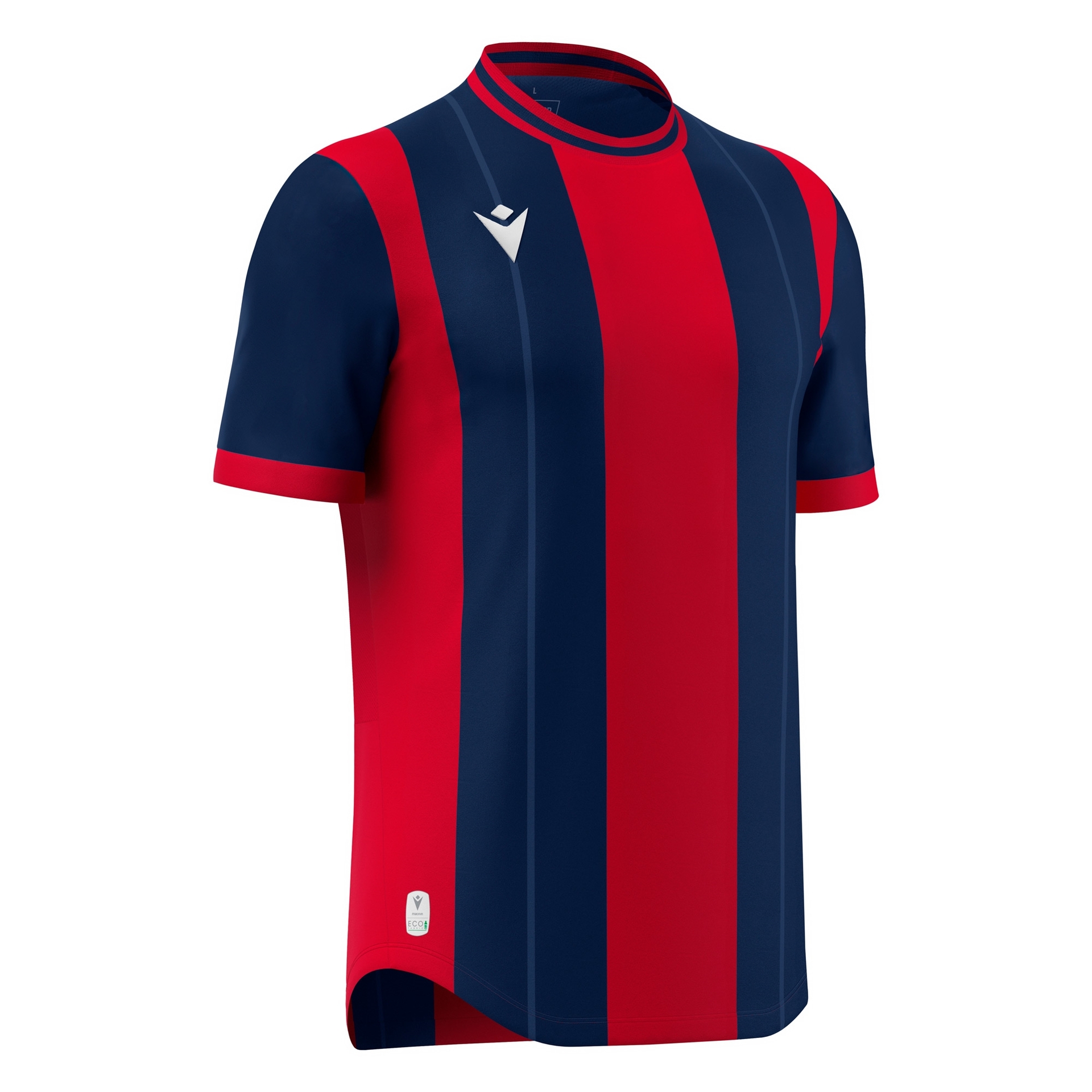 Macron Propus shirt - navy/rood, foto 2 van 6