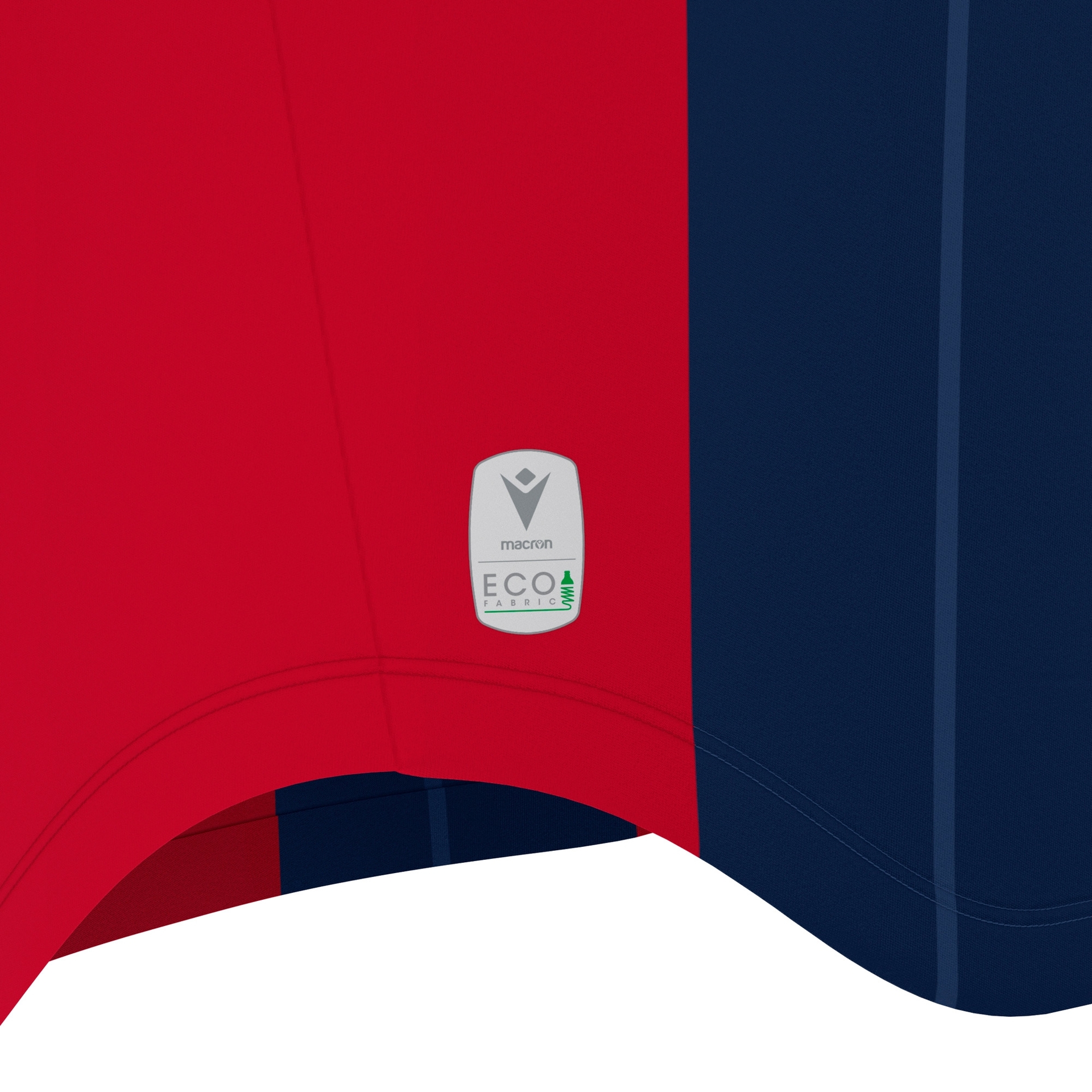 Macron Propus shirt - navy/rood, foto 5 van 6