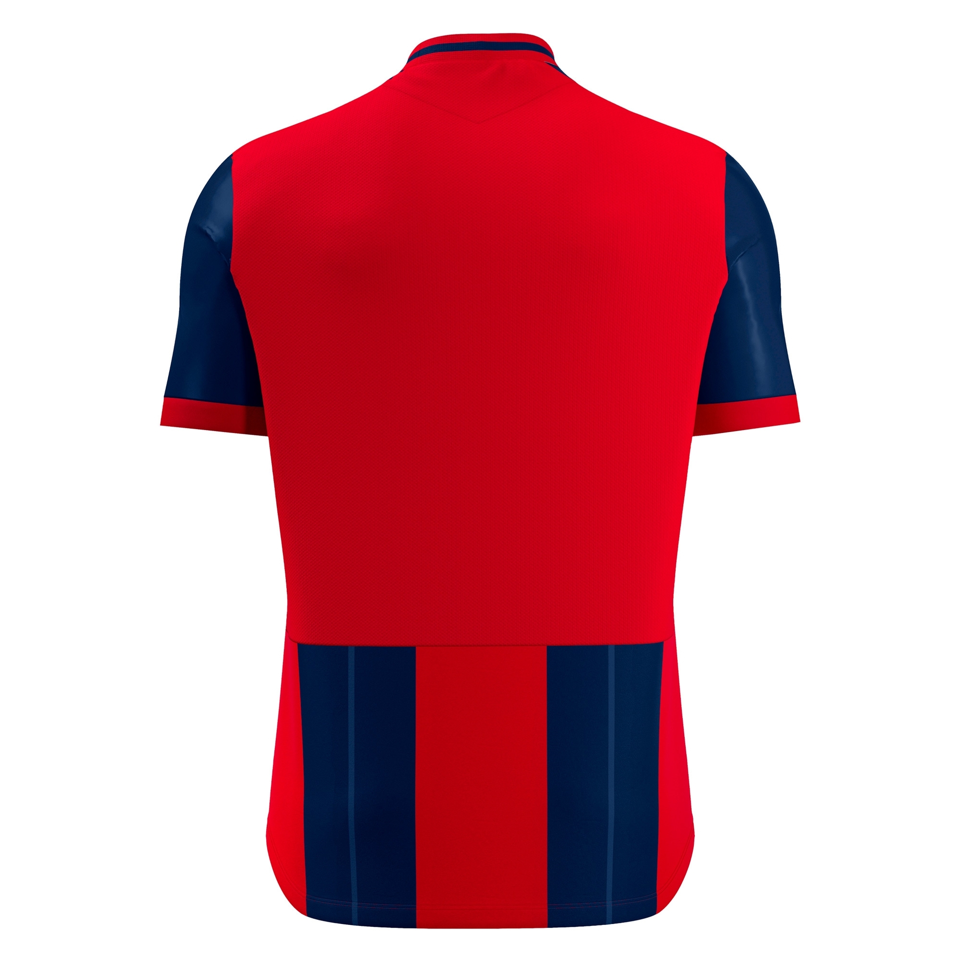 Macron Propus shirt - navy/rood, foto 6 van 6