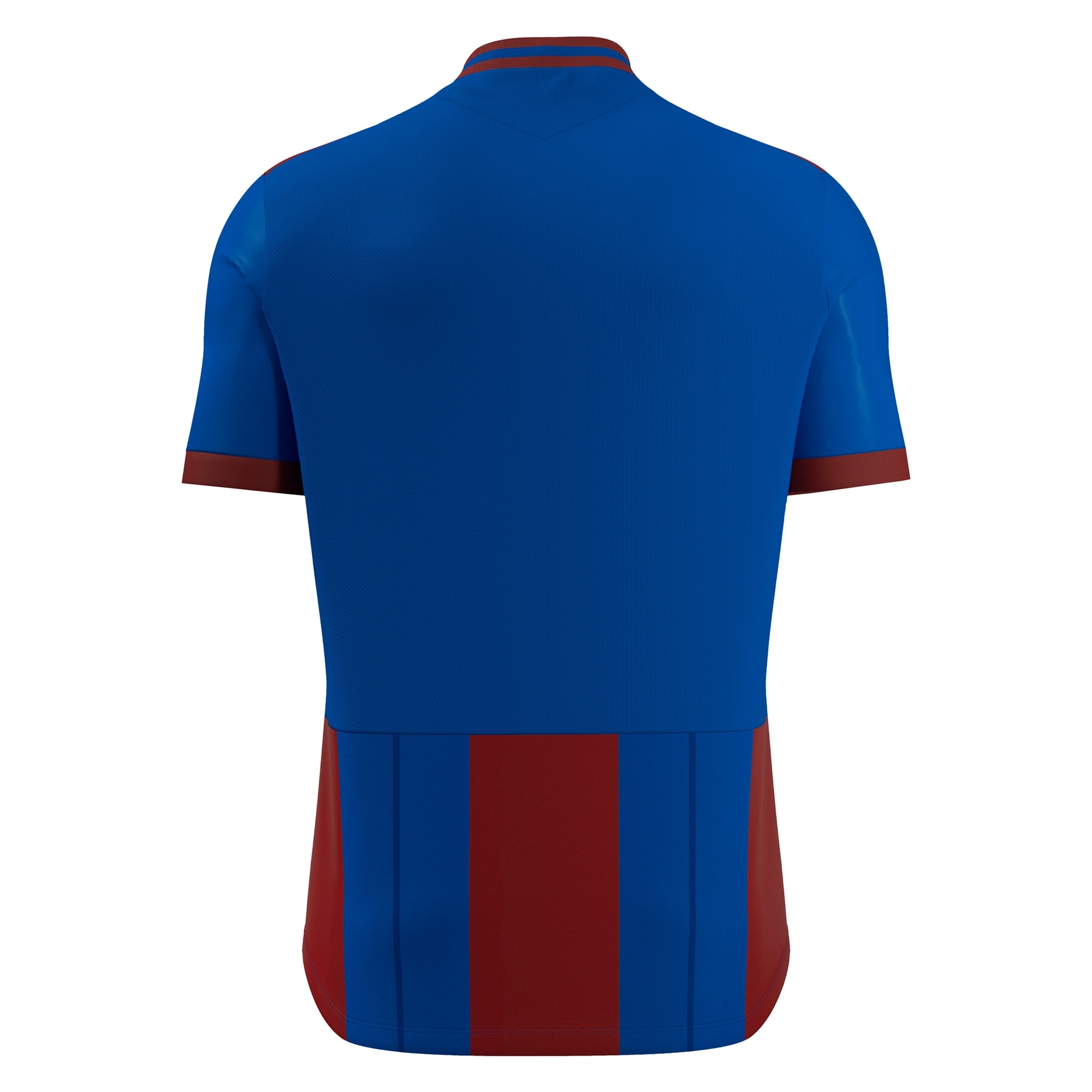 Macron Propus shirt - blauw/bordeaux rood, foto 6 van 6