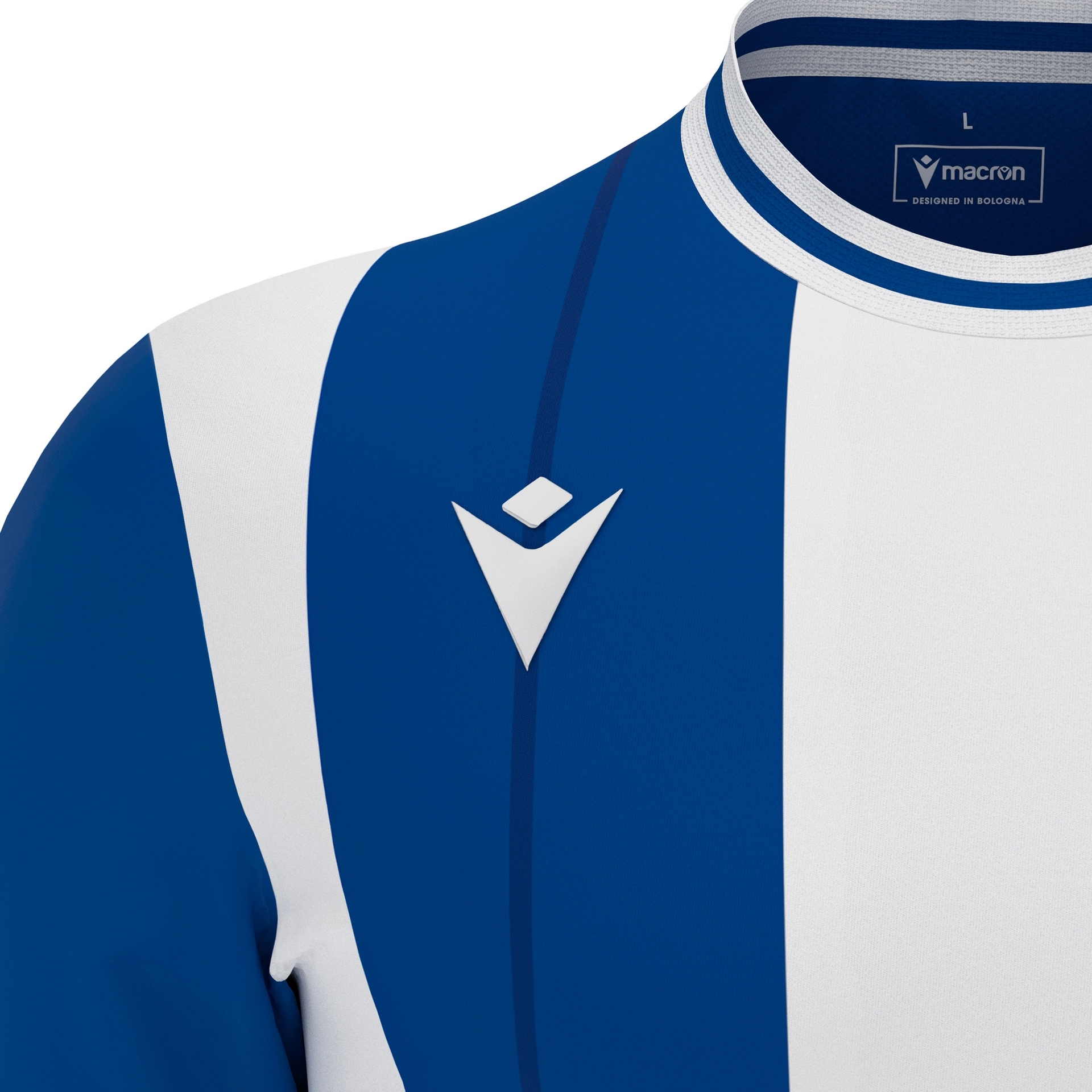 Macron Propus shirt - blauw/wit, foto 3 van 6