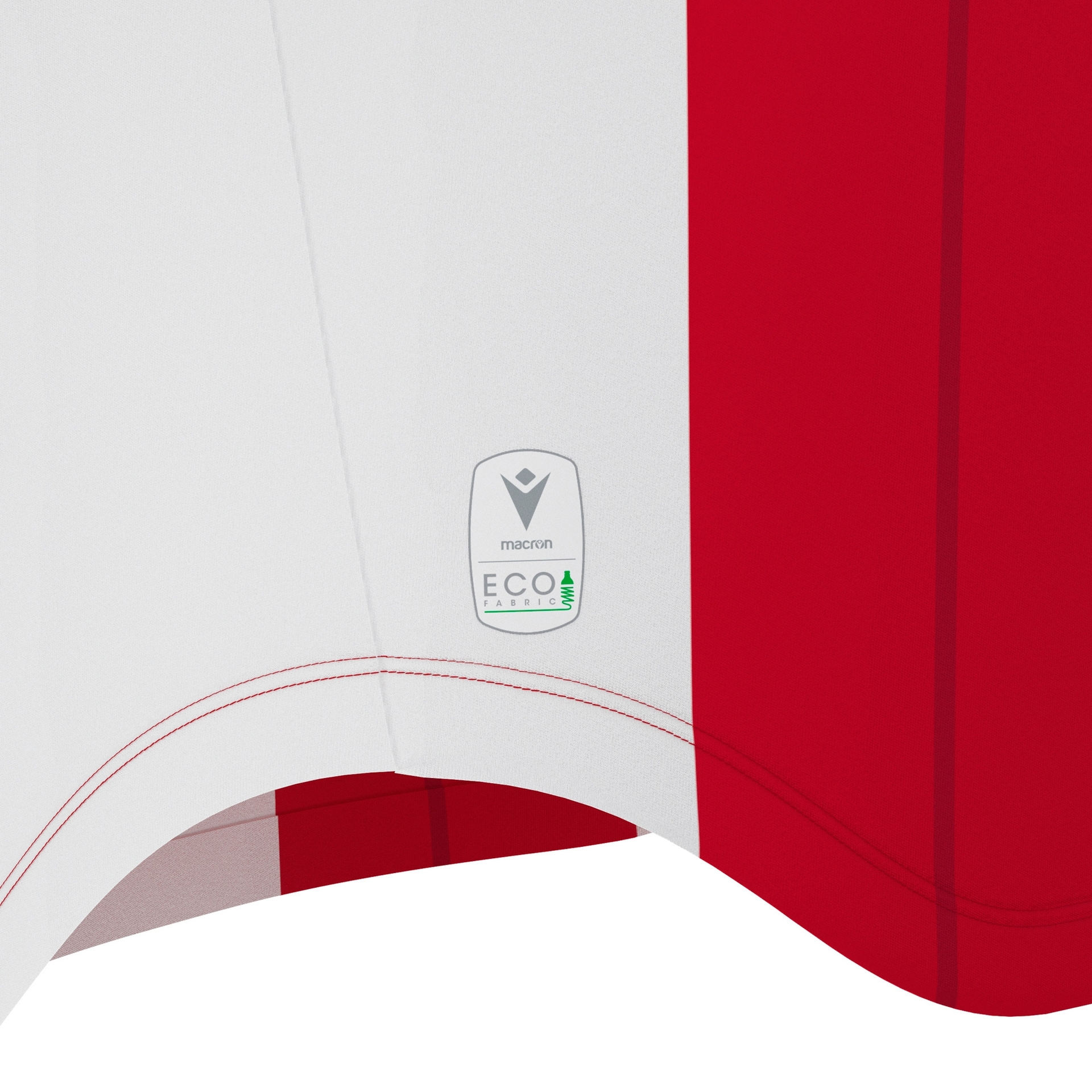 Macron Propus shirt - rood/wit, foto 5 van 6