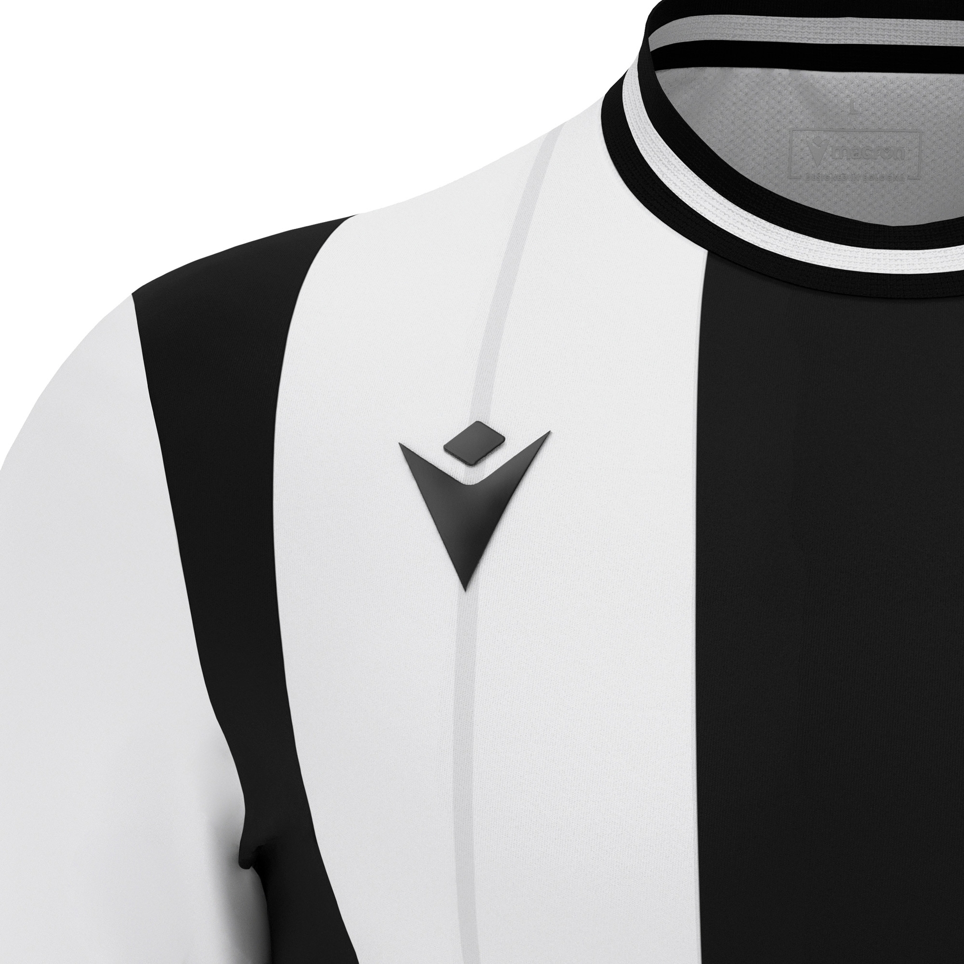 Macron Propus shirt - wit/zwart, foto 3 van 6