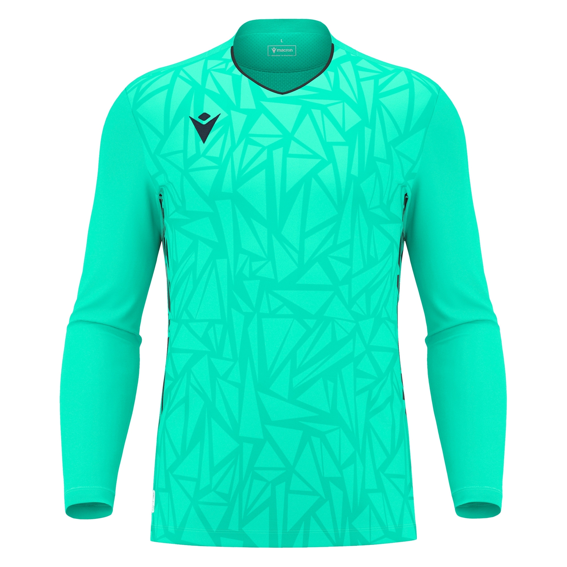 Macron Corvus keepersshirt - turquoise/zwart