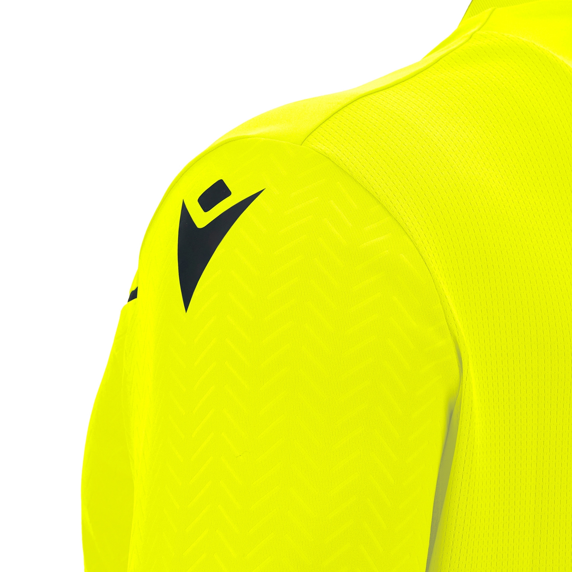 Macron Ponnet scheidsrechtersshirt - neon geel, foto 5 van 6