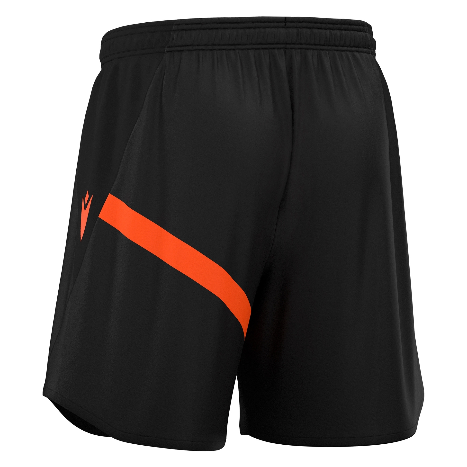 Macron Shen short - zwart/oranje, foto 2 van 5