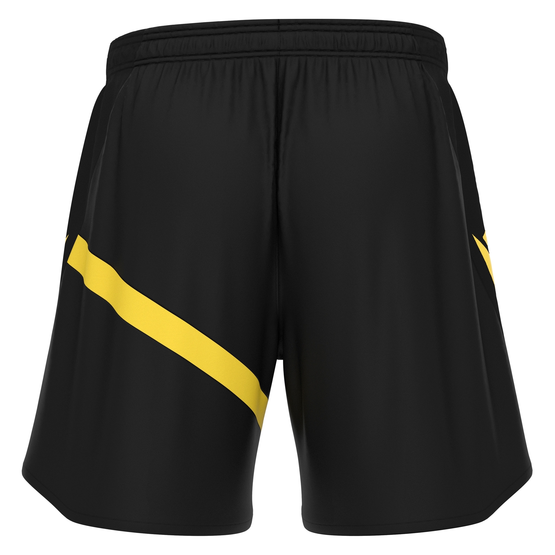 Macron Shen short - zwart/geel, foto 5 van 5