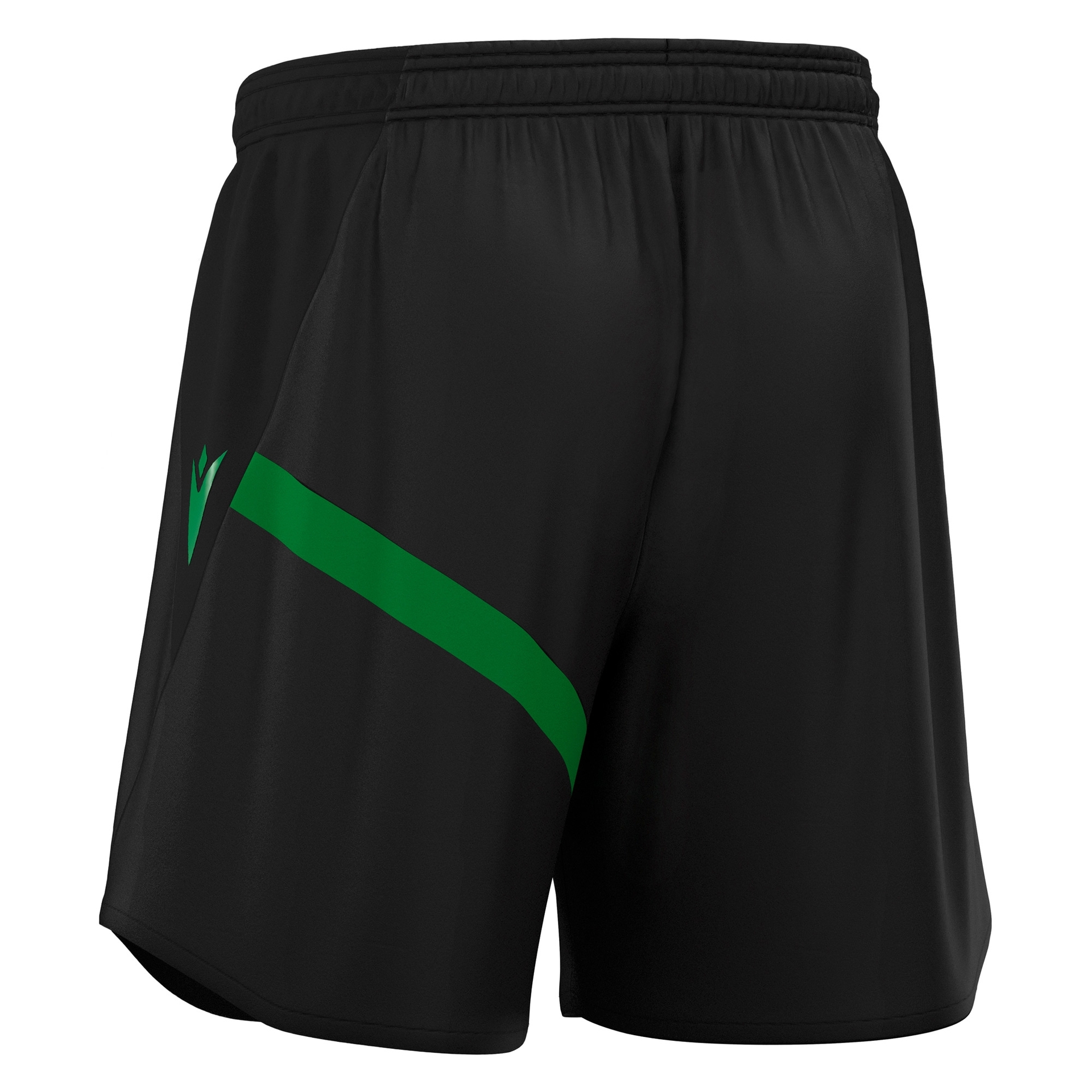 Macron Shen short - zwart/groen, foto 2 van 5
