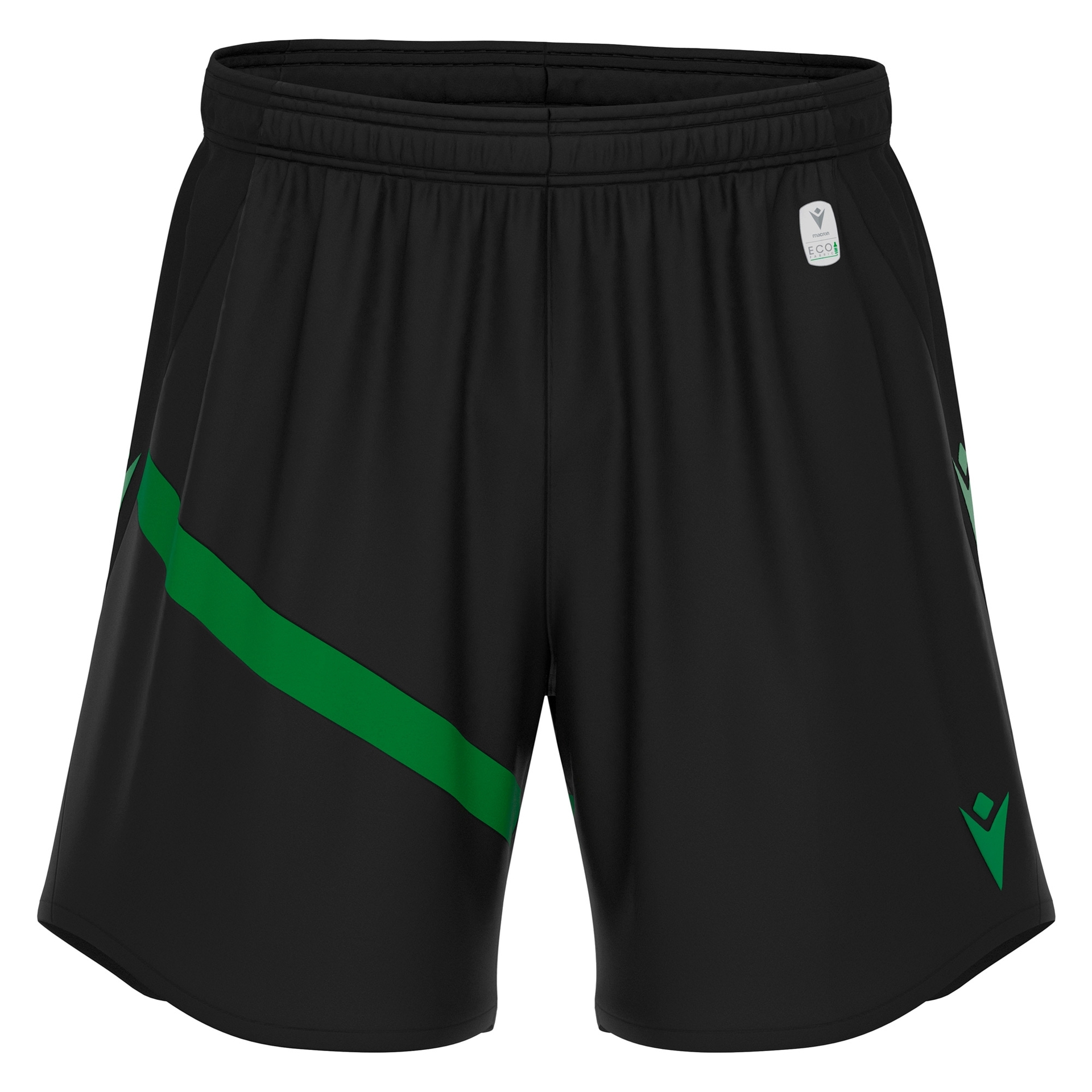 Macron Shen short - zwart/groen, foto 4 van 5