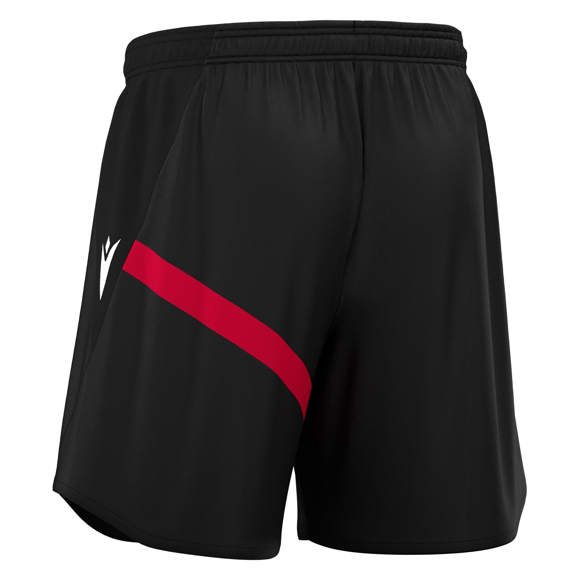 Macron Shen short - zwart/rood, foto 2 van 5