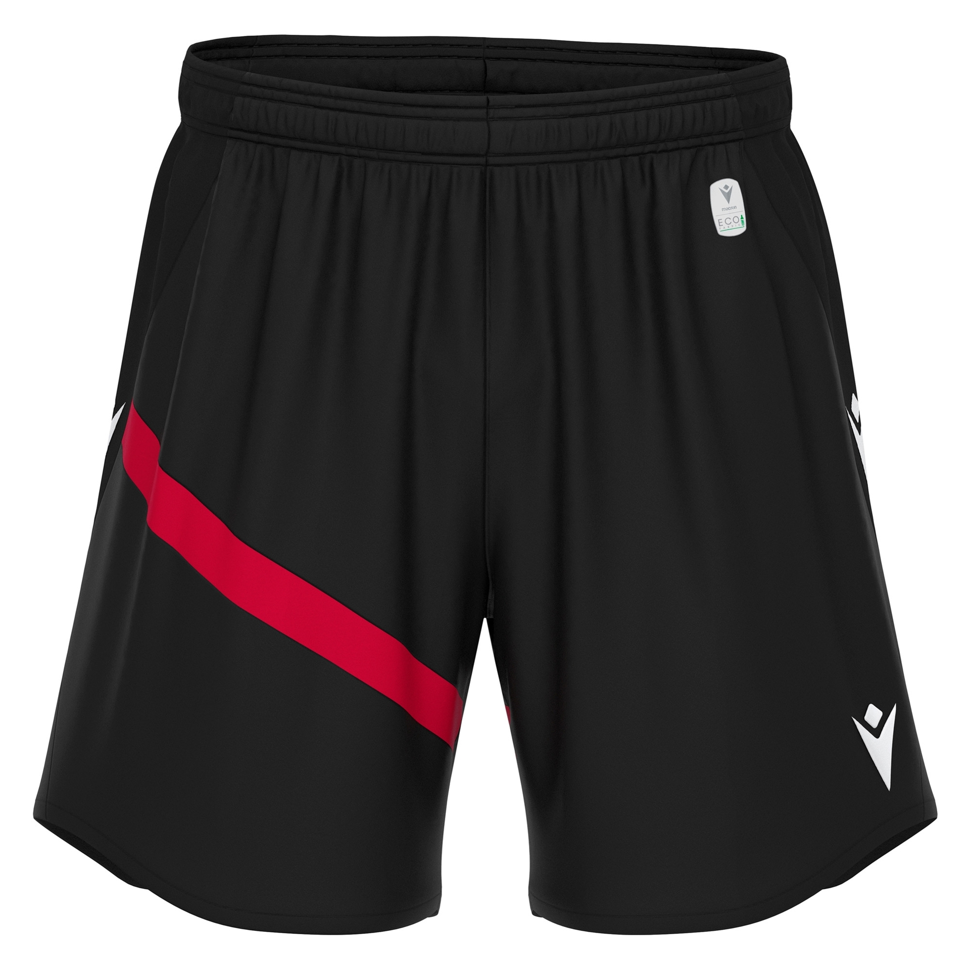 Macron Shen short - zwart/rood, foto 4 van 5