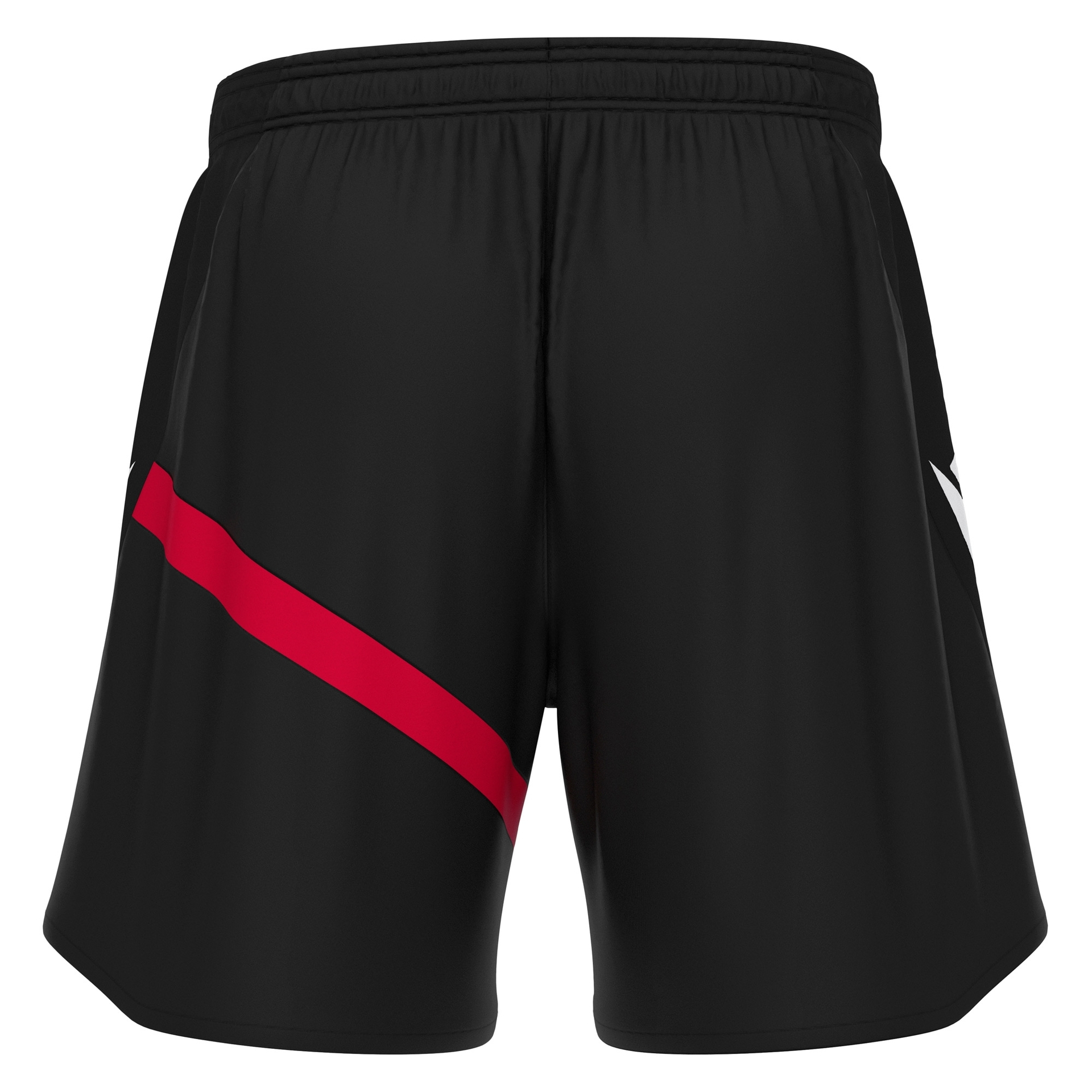 Macron Shen short - zwart/rood, foto 5 van 5
