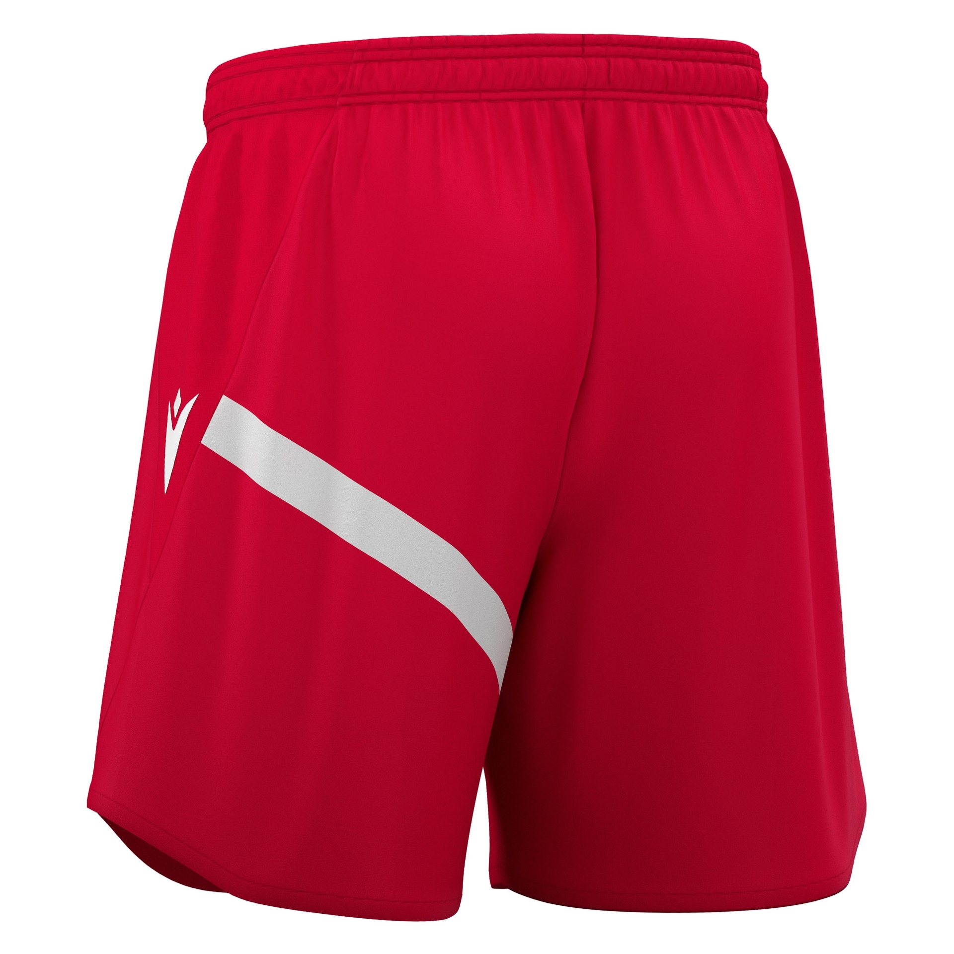 Macron Shen short - rood/wit, foto 2 van 5