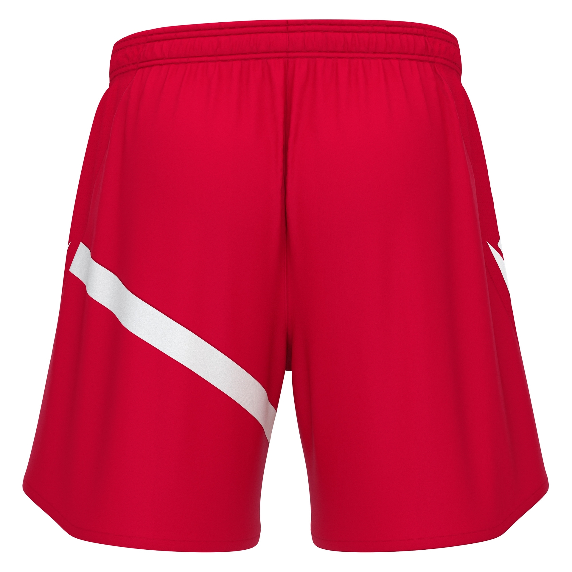 Macron Shen short - rood/wit, foto 5 van 5
