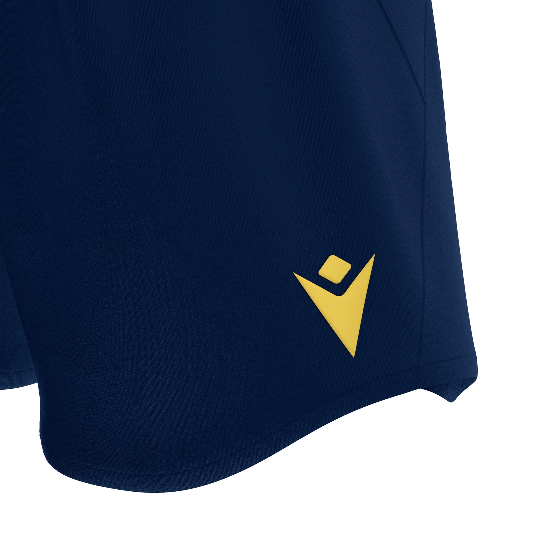Macron Shen short - navy/geel, foto 3 van 5