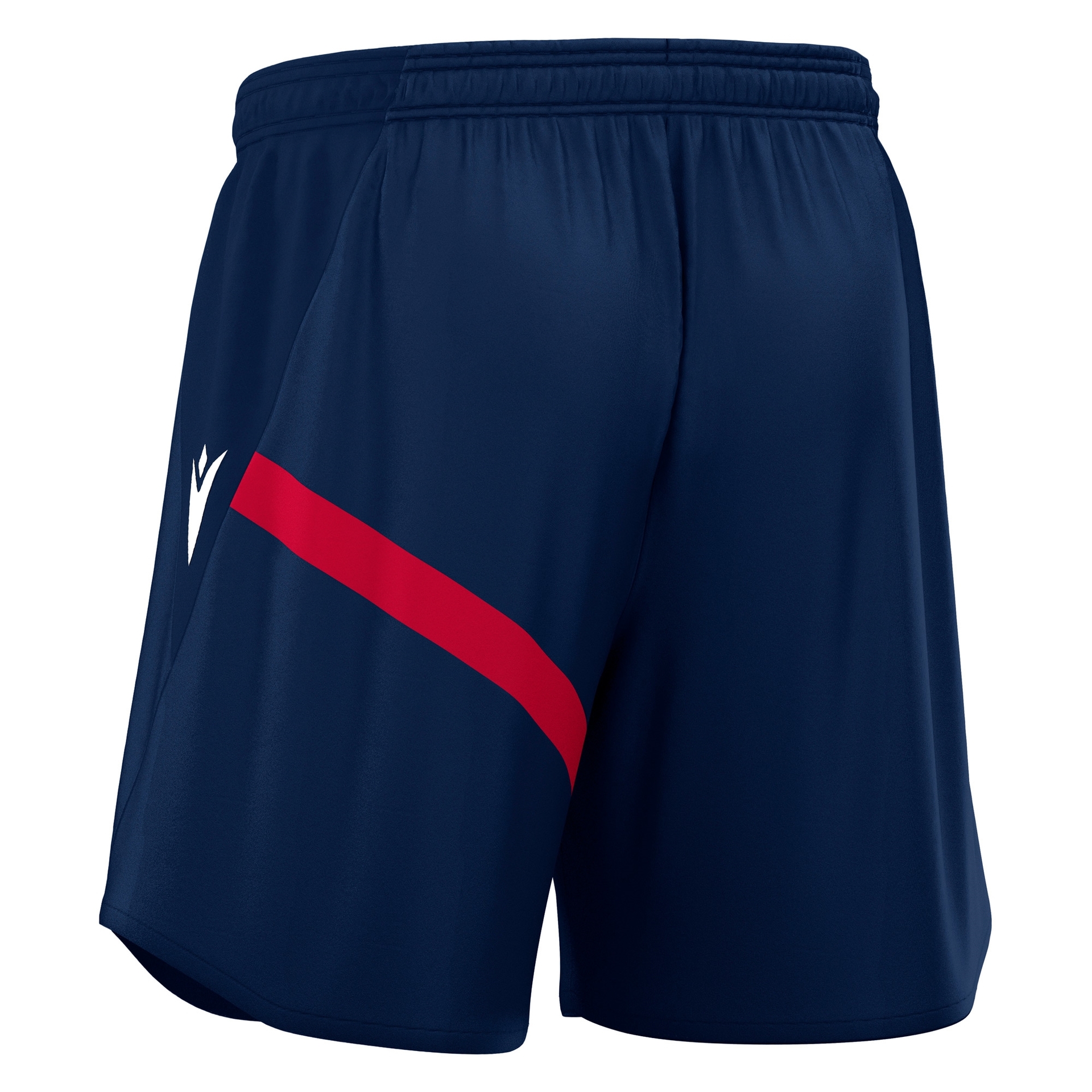 Macron Shen short - navy/rood, foto 2 van 5