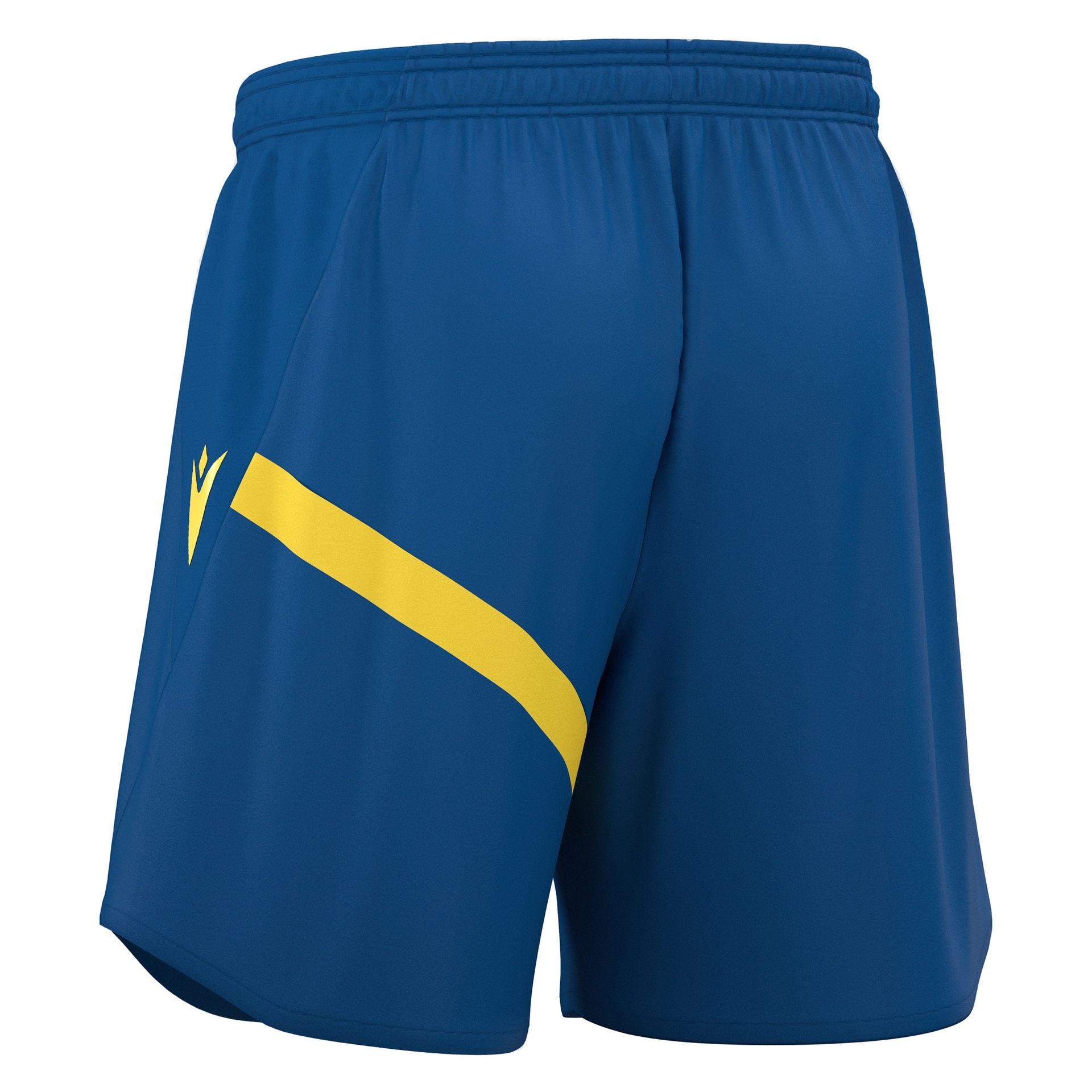 Macron Shen short - blauw/geel, foto 2 van 5