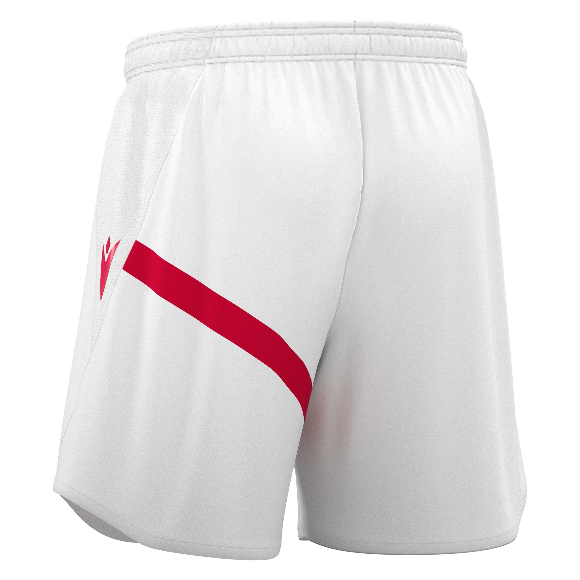 Macron Shen short - wit/rood, foto 2 van 5