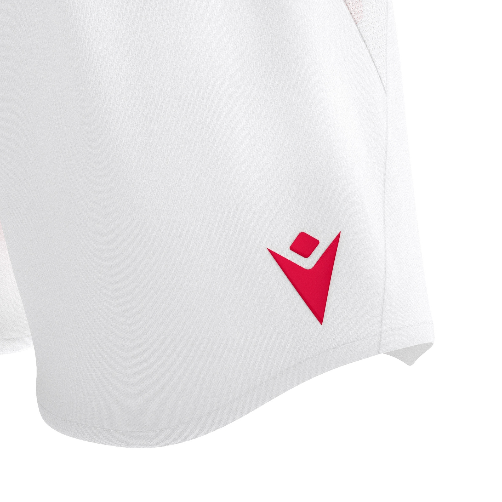 Macron Shen short - wit/rood, foto 3 van 5