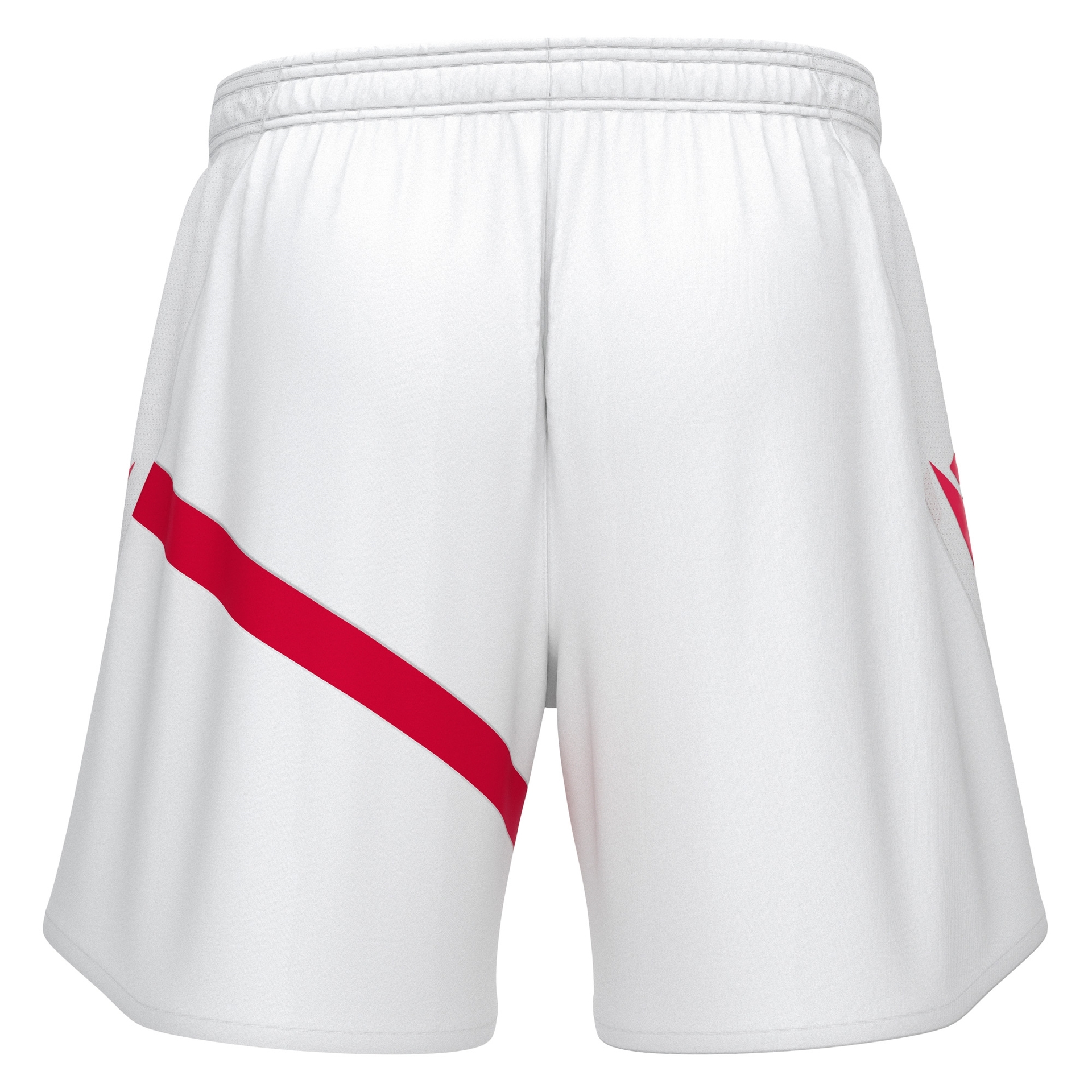 Macron Shen short - wit/rood, foto 5 van 5
