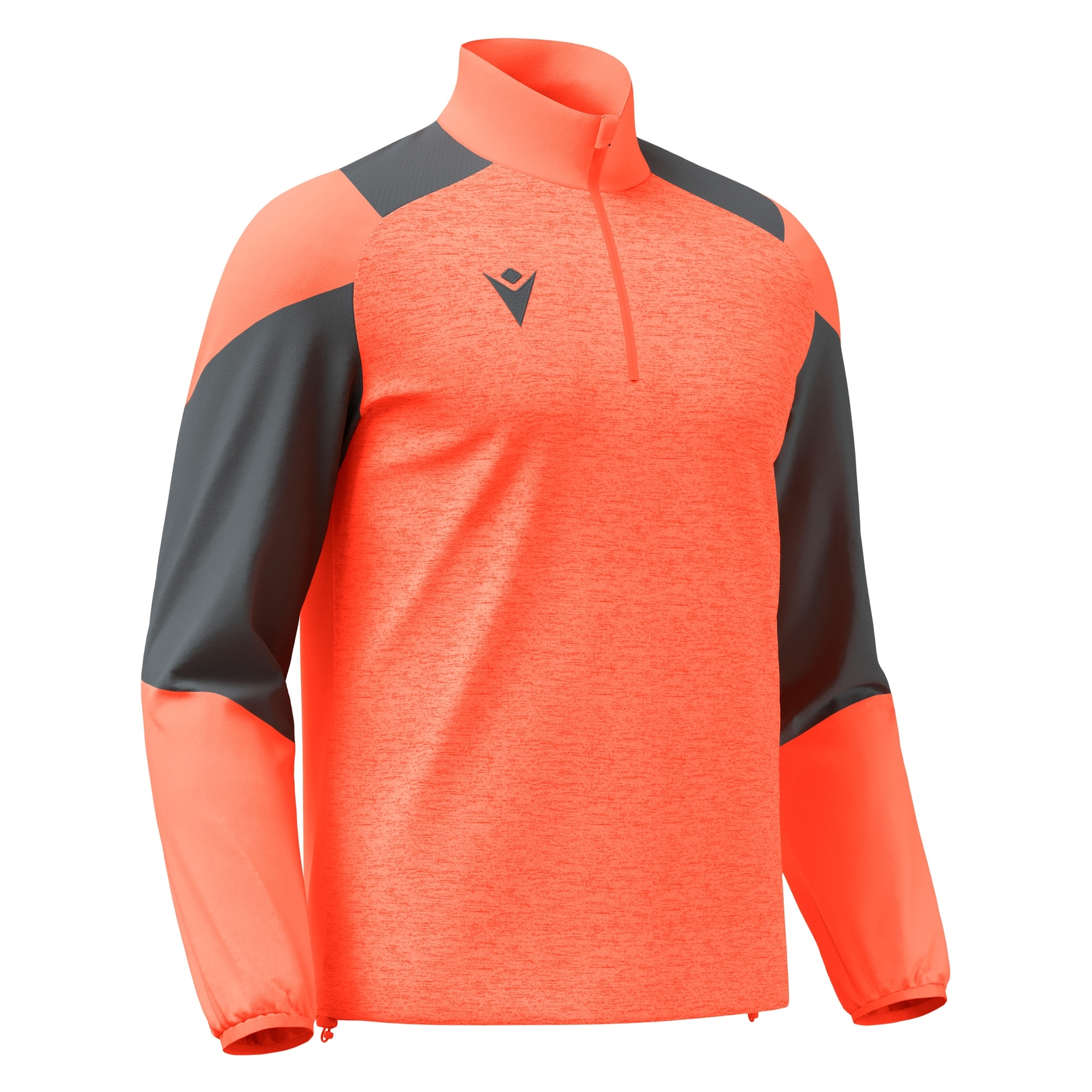 Macron Cuzco 1/4 Zip Top - neon coral, foto 3 van 5