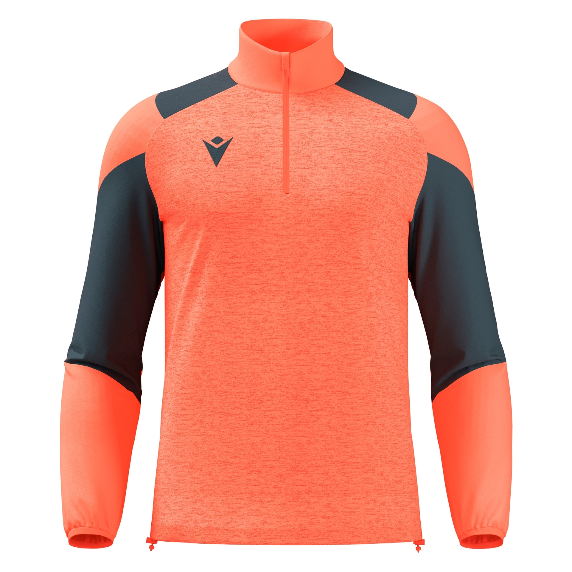 Macron Cuzco 1/4 Zip Top - neon coral