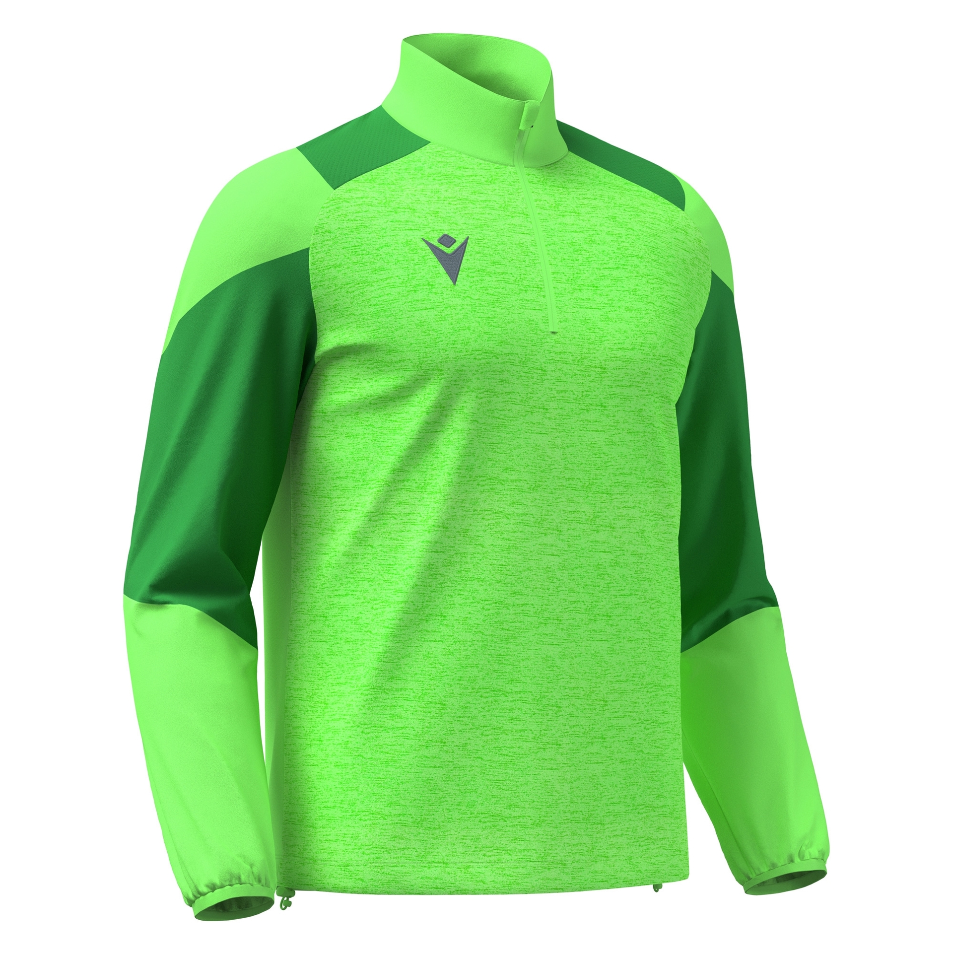 Macron Cuzco 1/4 Zip Top - neon groen, foto 3 van 5