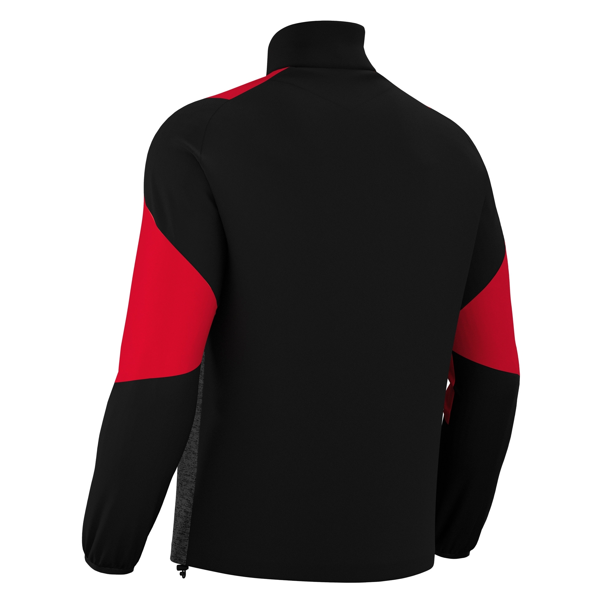 Macron Cuzco 1/4 Zip Top - zwart/rood, foto 2 van 5