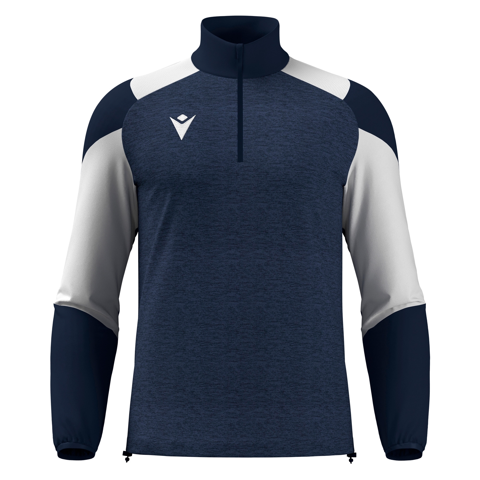 Macron Cuzco 1/4 Zip Top - navy/wit
