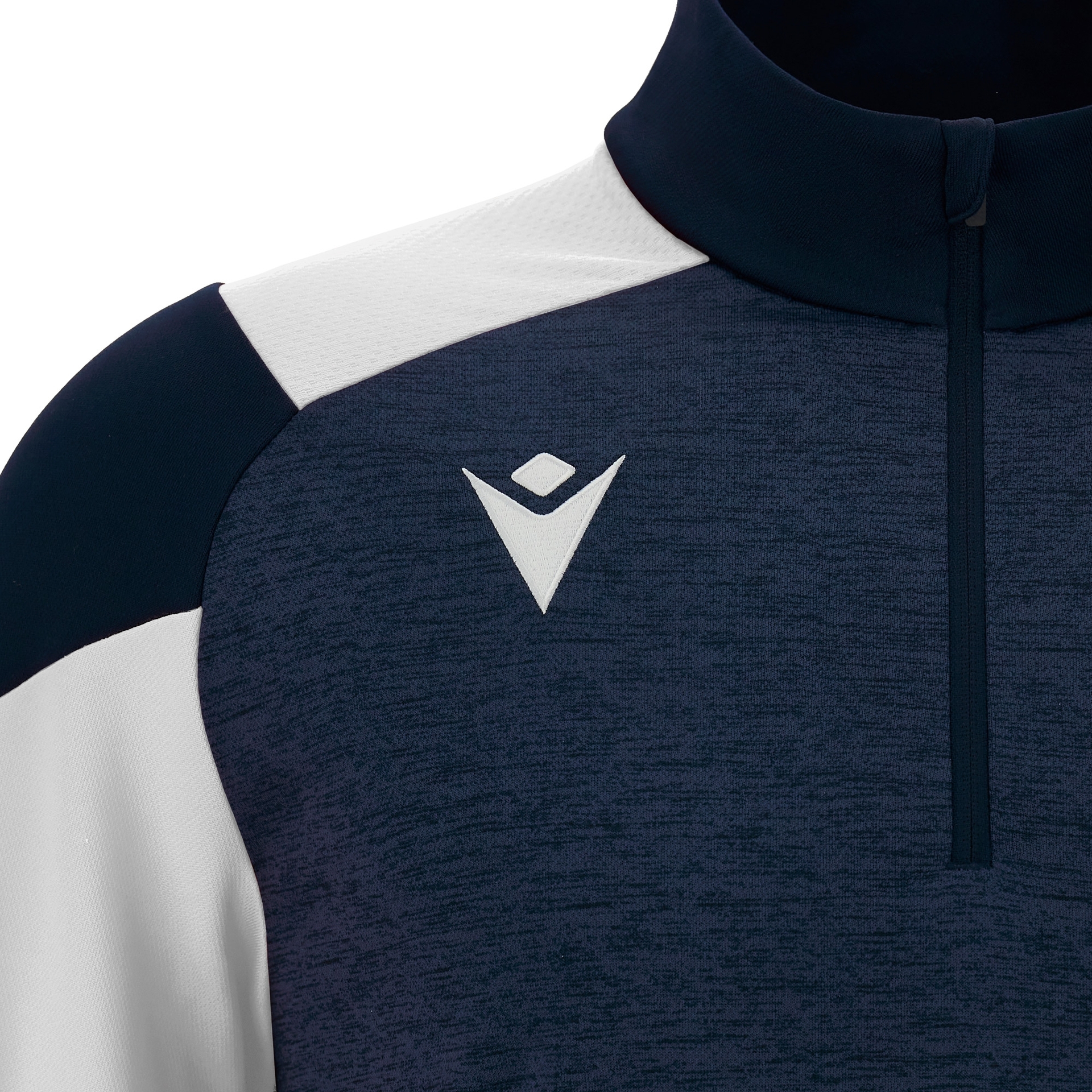 Macron Cuzco 1/4 Zip Top - navy/wit, foto 4 van 5