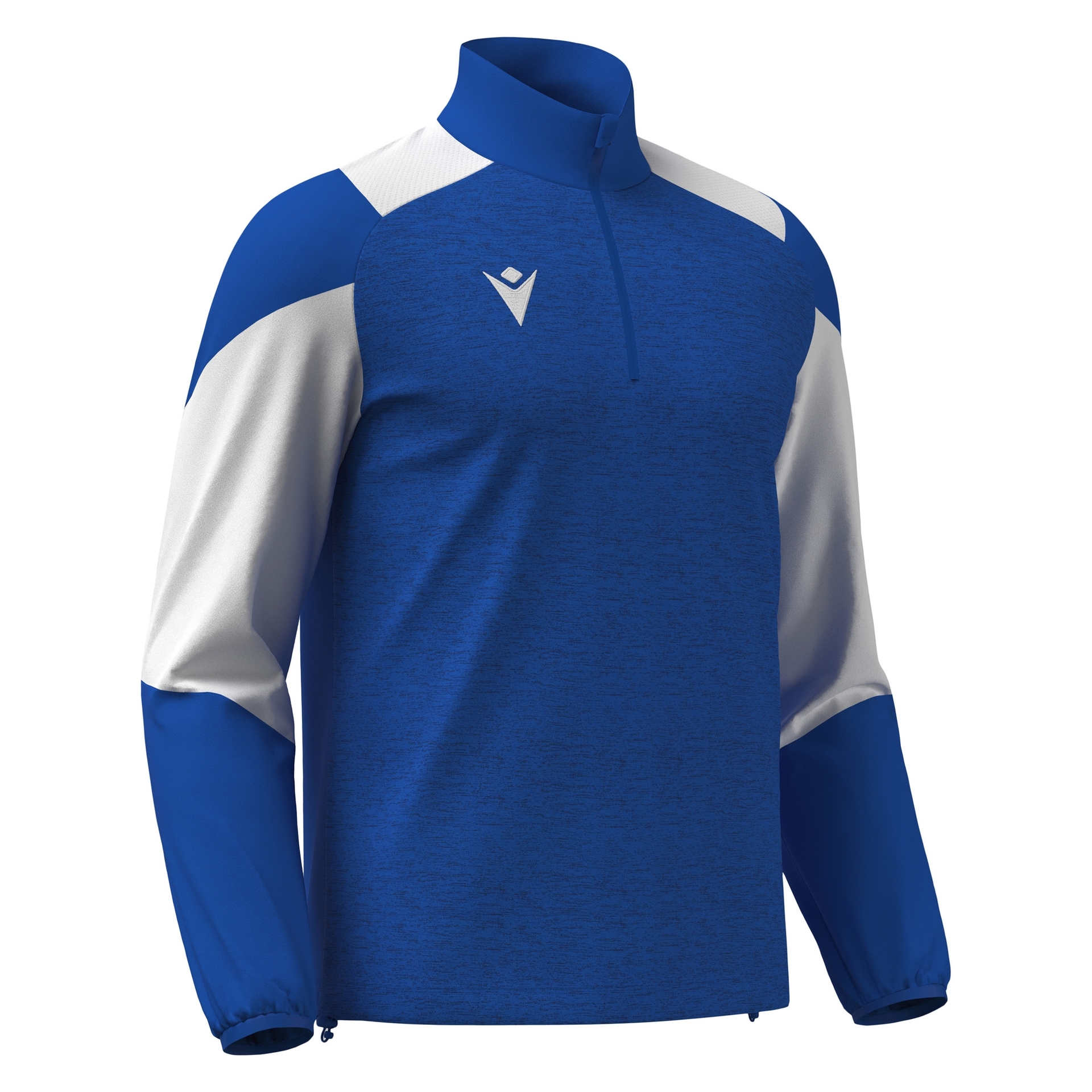 Macron Cuzco 1/4 Zip Top - blauw/wit, foto 3 van 5