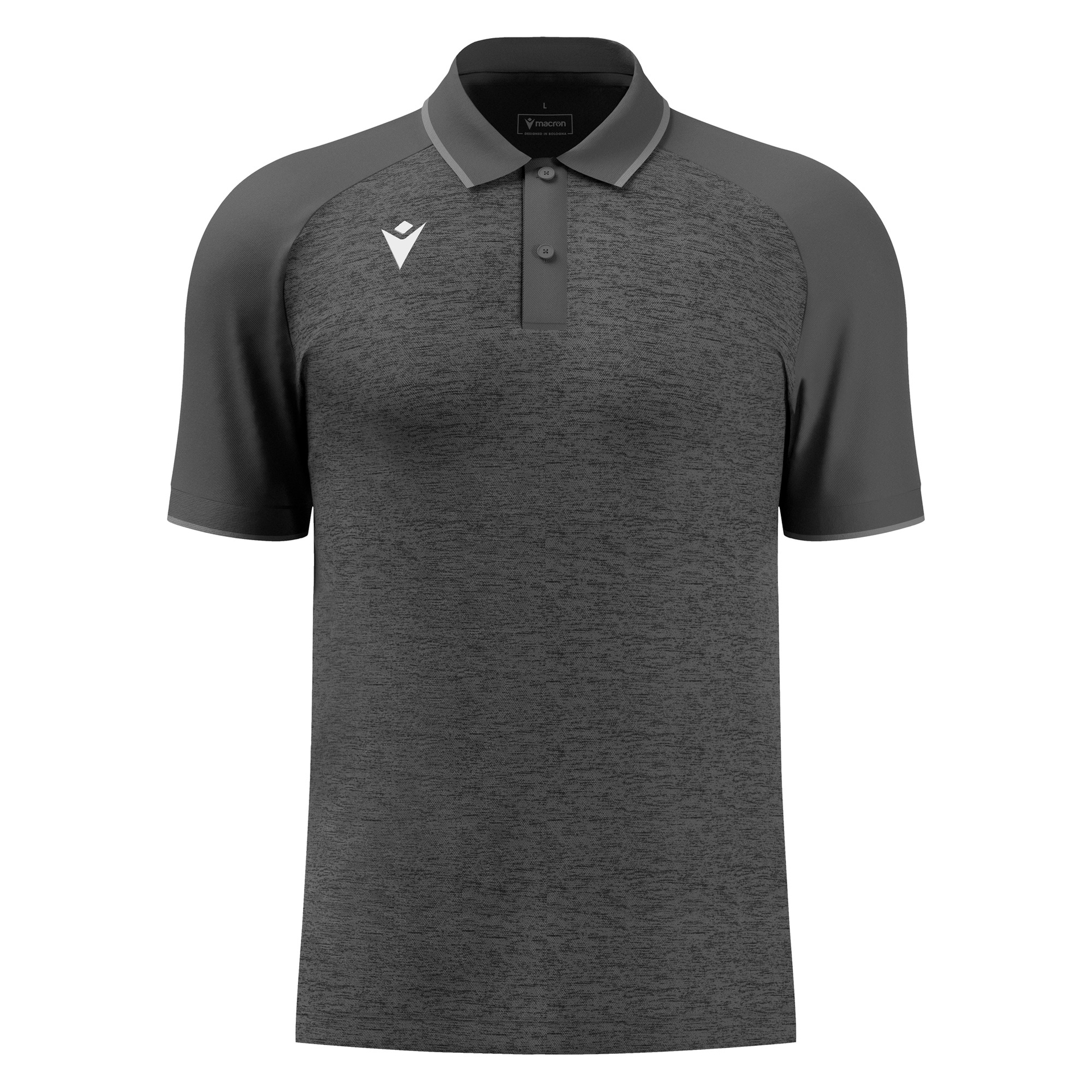 Macron Aulos polo - antraciet