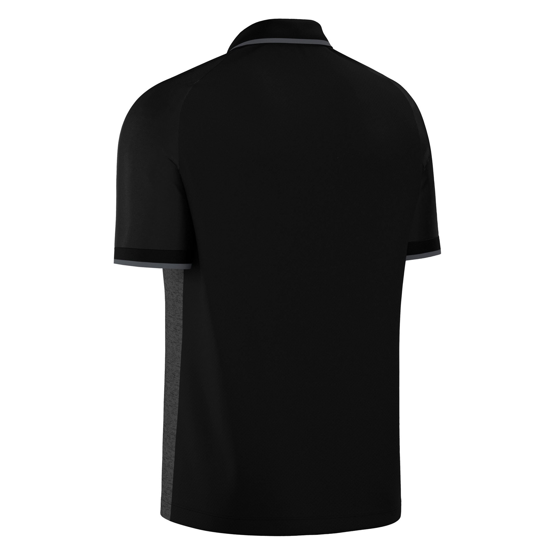 Macron Aulos polo - zwart, foto 4 van 6