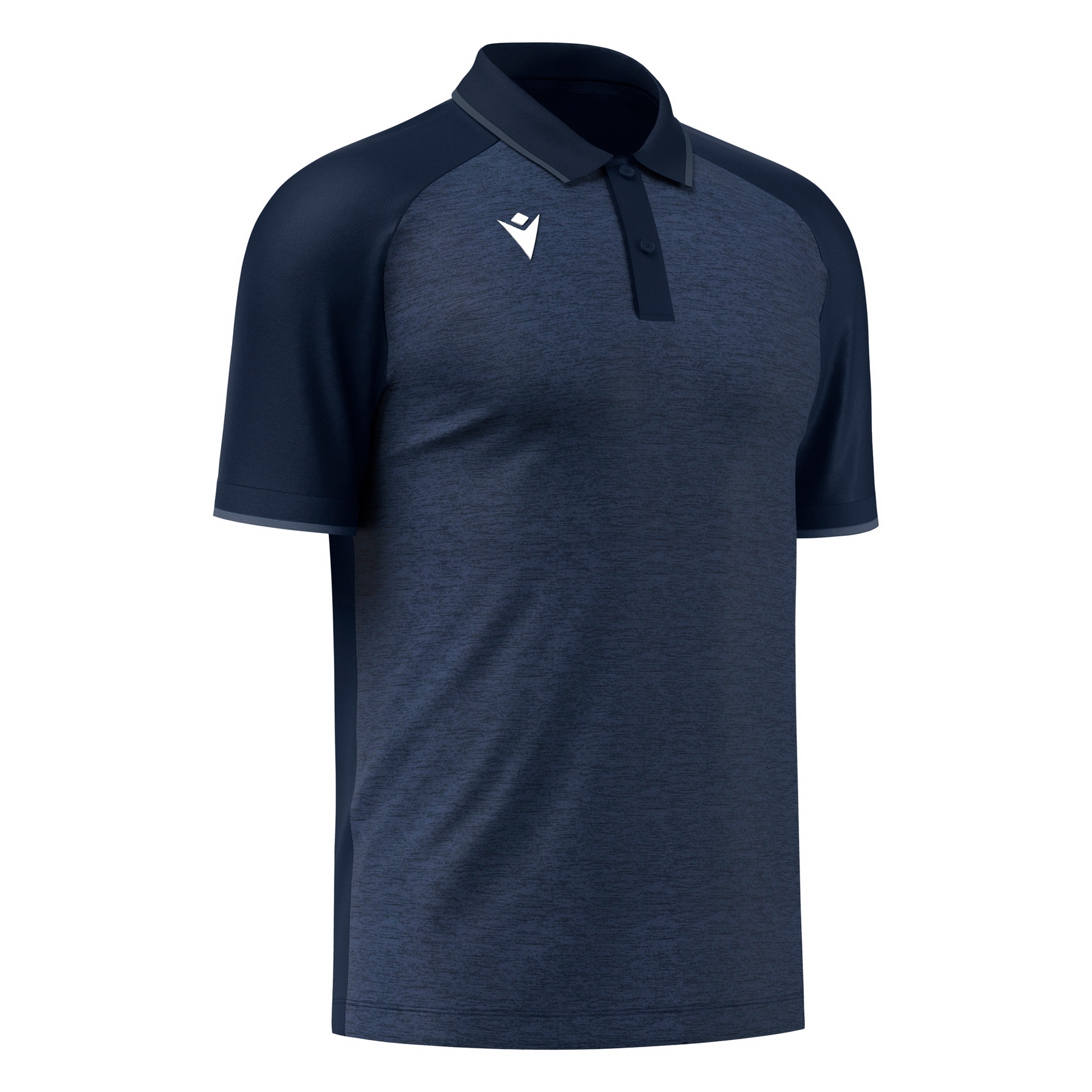 Macron Aulos polo - navy, foto 2 van 6