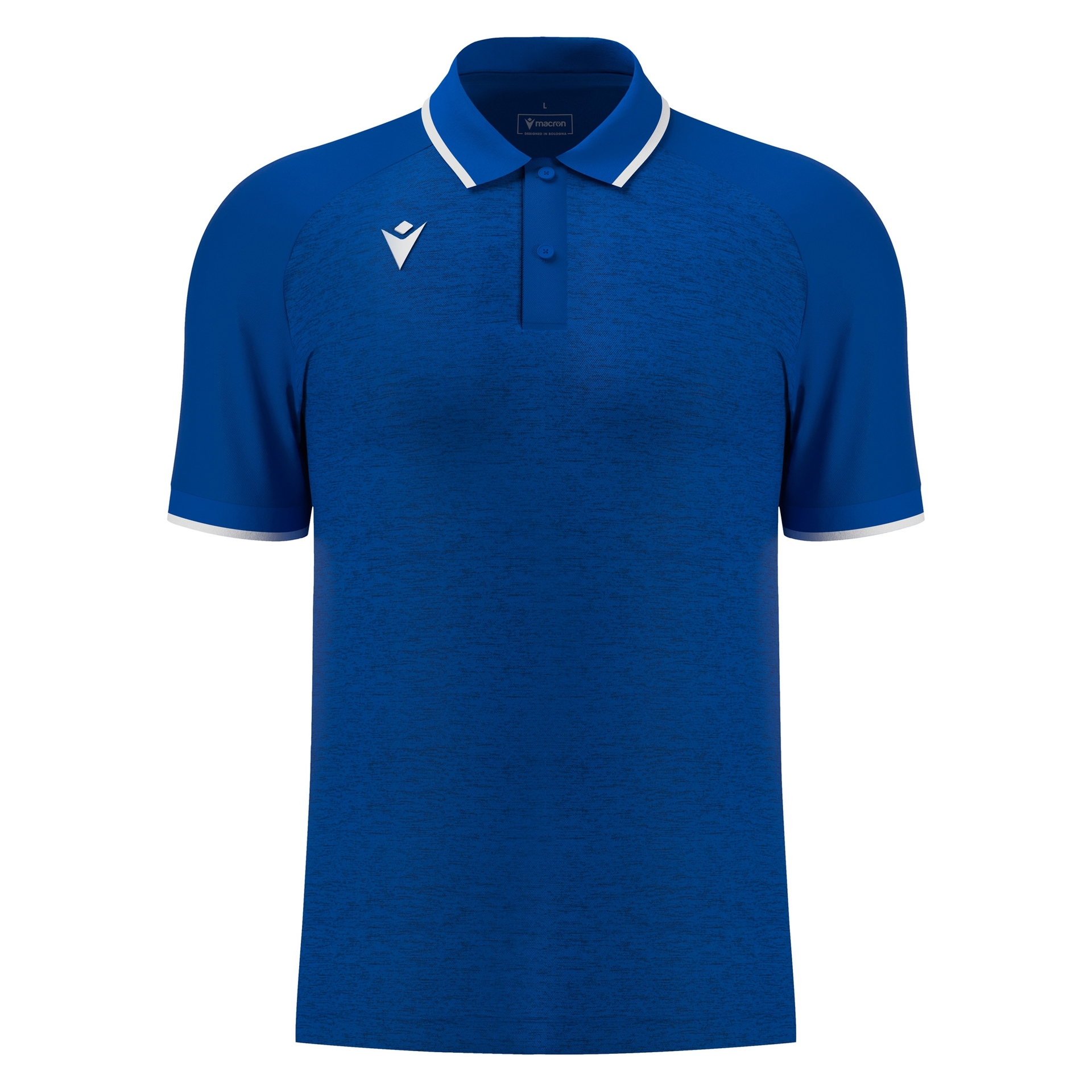 Macron Aulos polo - blauw