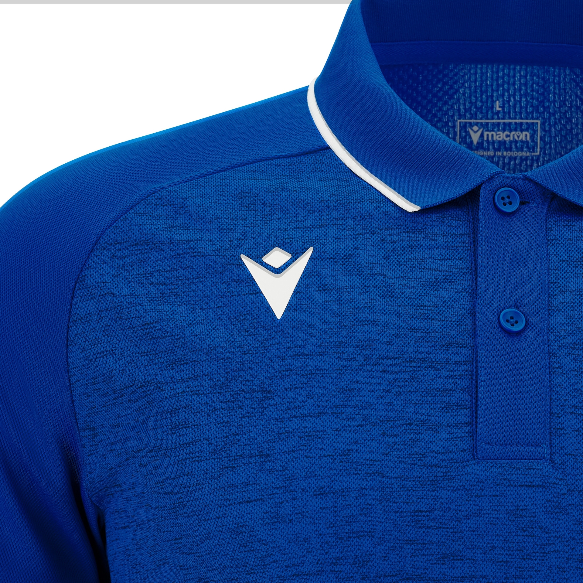Macron Aulos polo - blauw, foto 4 van 6